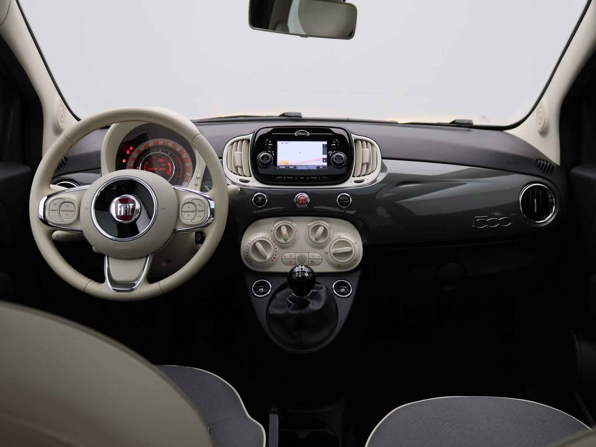 Fiat 500 1.2 Lounge | Navigatie | Airco | Panorama dak | Cruise control | Parkeer sensoren | Lichtmetalen velgen - 5/32