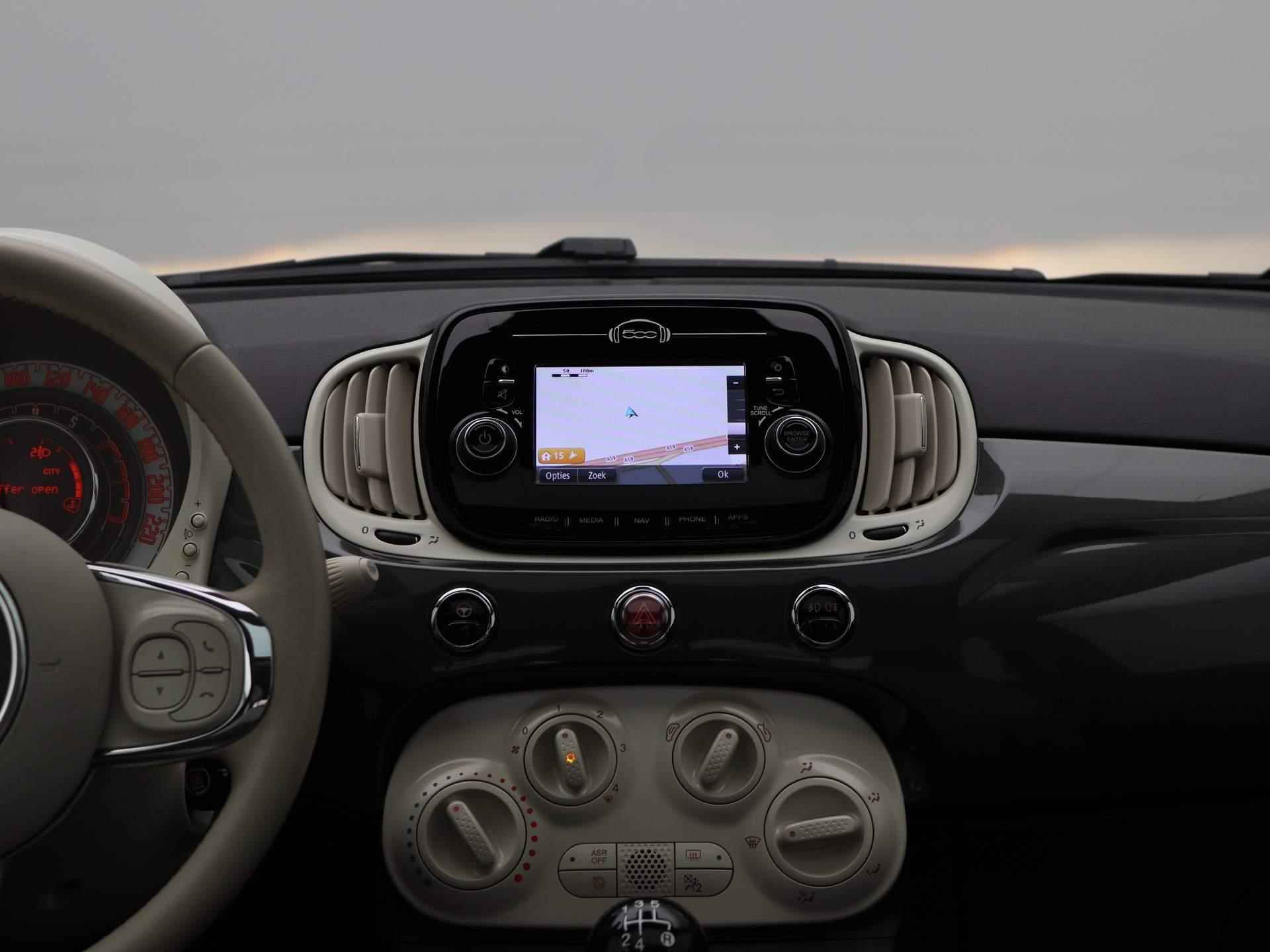 Fiat 500 1.2 Lounge | Navigatie | Airco | Panorama dak | Cruise control | Parkeer sensoren | Lichtmetalen velgen - 6/32