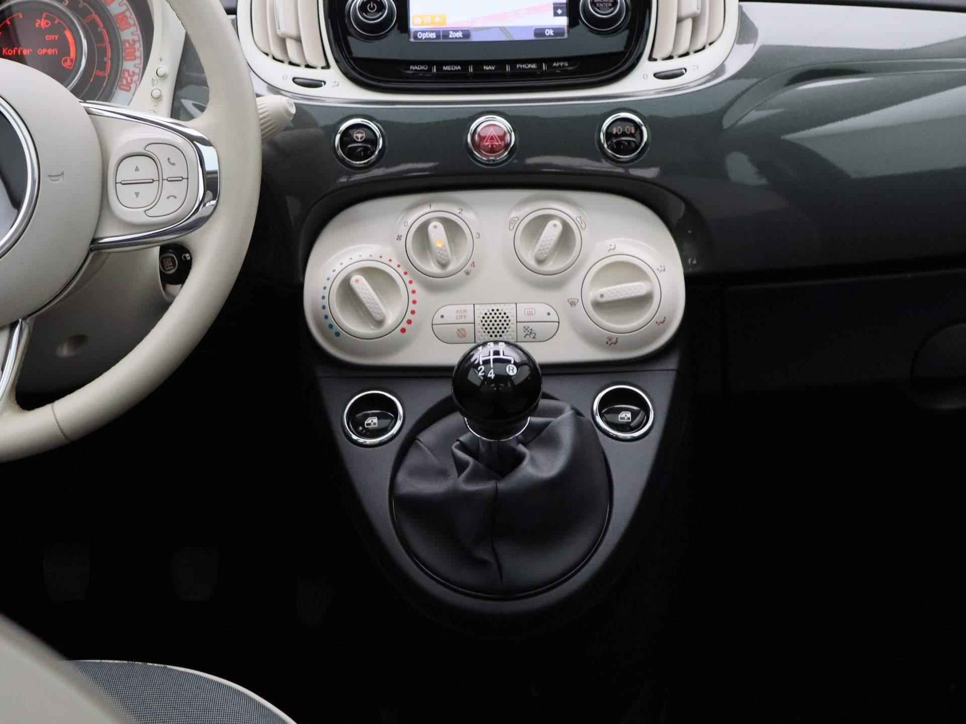 Fiat 500 1.2 Lounge | Navigatie | Airco | Panorama dak | Cruise control | Parkeer sensoren | Lichtmetalen velgen - 7/32
