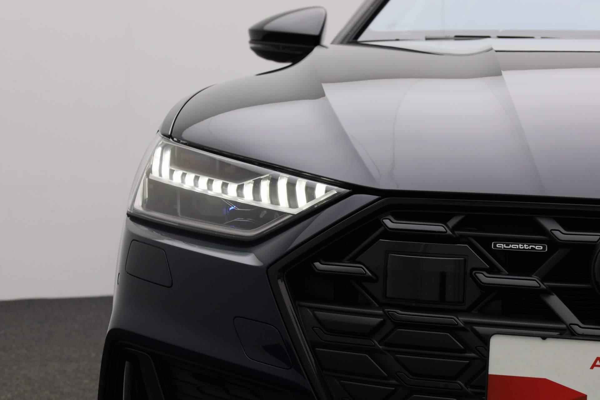 Audi A7 Sportback 55 TFSIe Quattro Competition | Pano | Trekhaak | B&O Advanced | Audi excl. int. | Carbon inleg | Laser LED | HUD | Keyless | 20 inch | Zwart optiek | ACC - 9/59