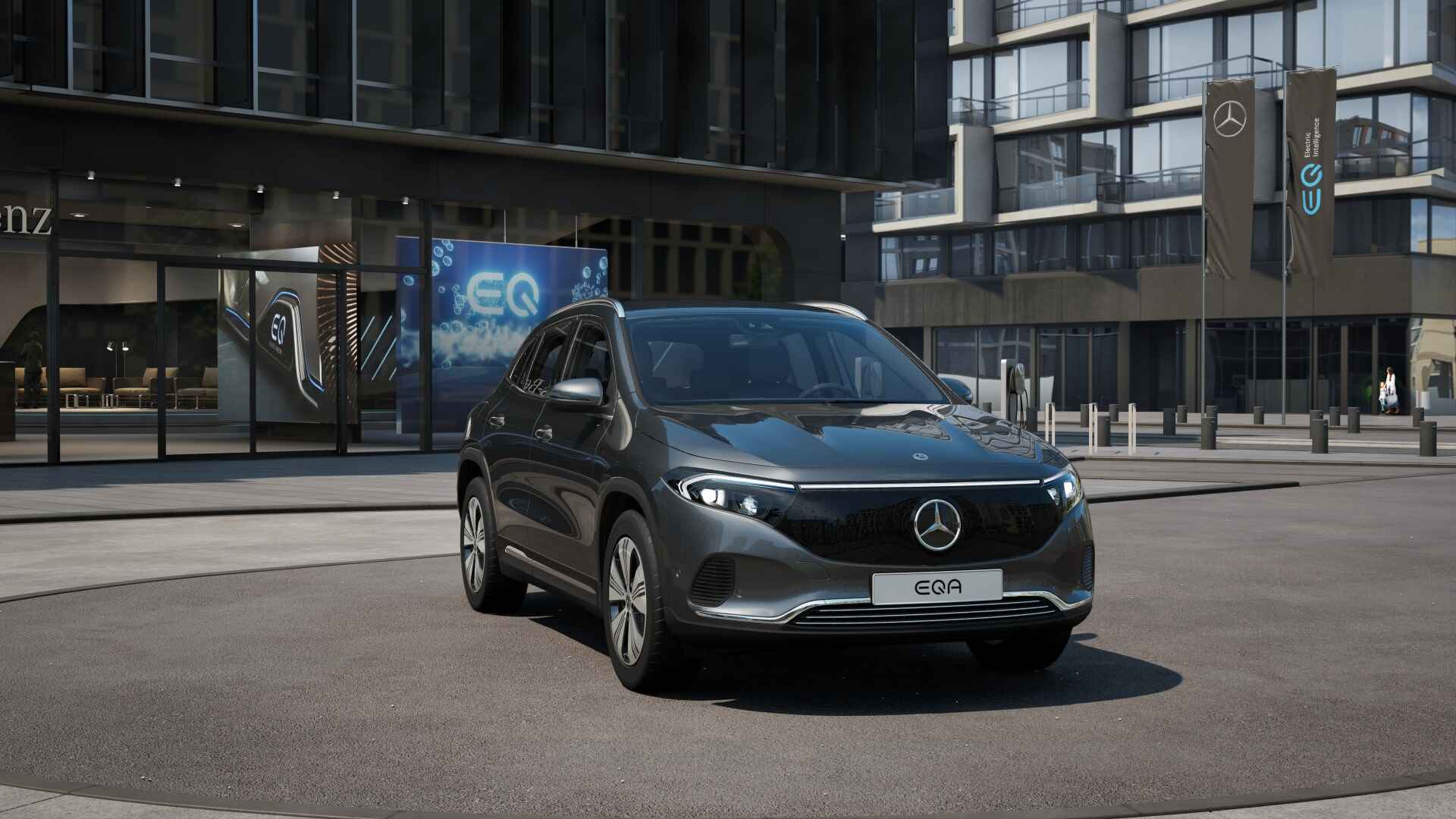 Mercedes-Benz EQA 250+ Essential Line 71 kWh | Dodehoekassistent | Parkeerpakket met achteruitrijcamera | EASY PACK achterklep | Extra USB-poorten | Spiegelpakket | Verwarmde stoelen vooraan | Sfeerverlichting | - 18/26