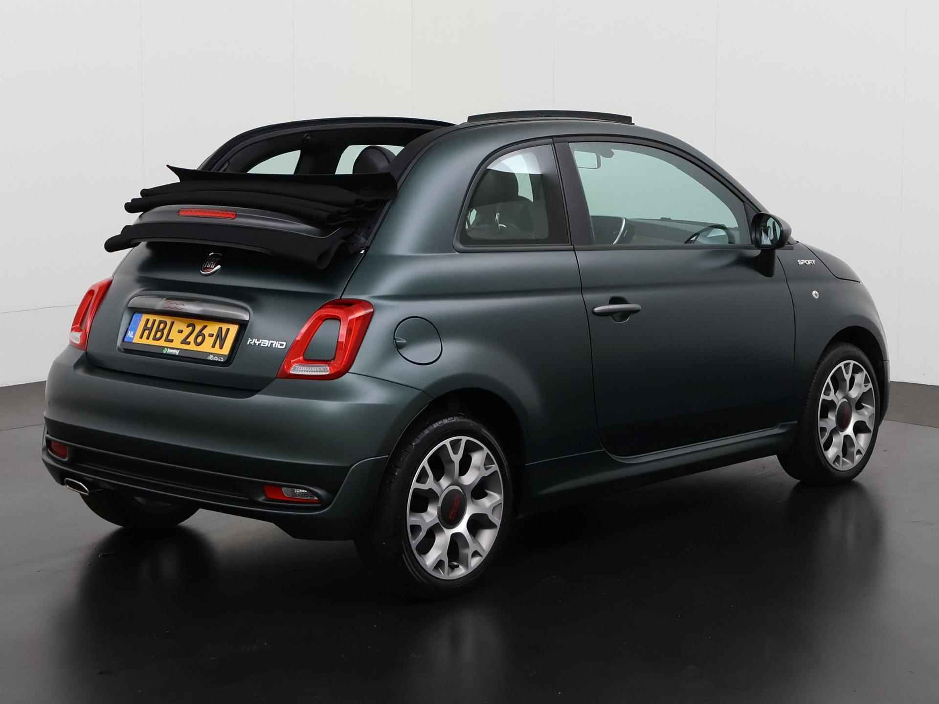 Fiat 500 C 1.0 Hybrid Sport | Apple/Android Carplay | Parkeersensor | Zondag Open! - 4/33