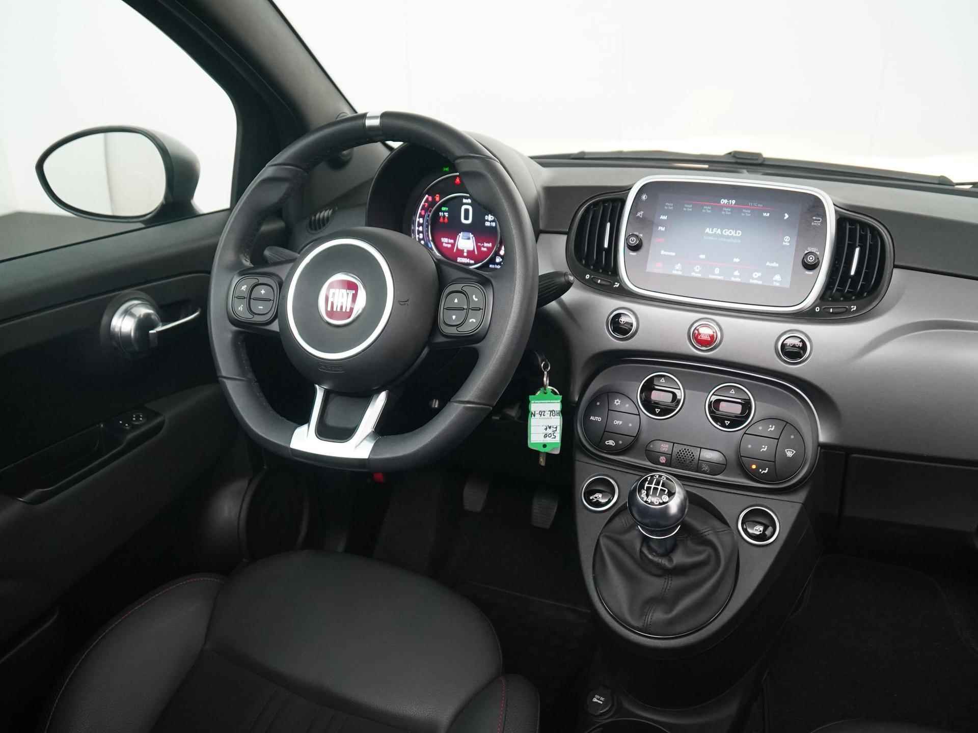 Fiat 500 C 1.0 Hybrid Sport | Apple/Android Carplay | Parkeersensor | Zondag Open! - 5/33