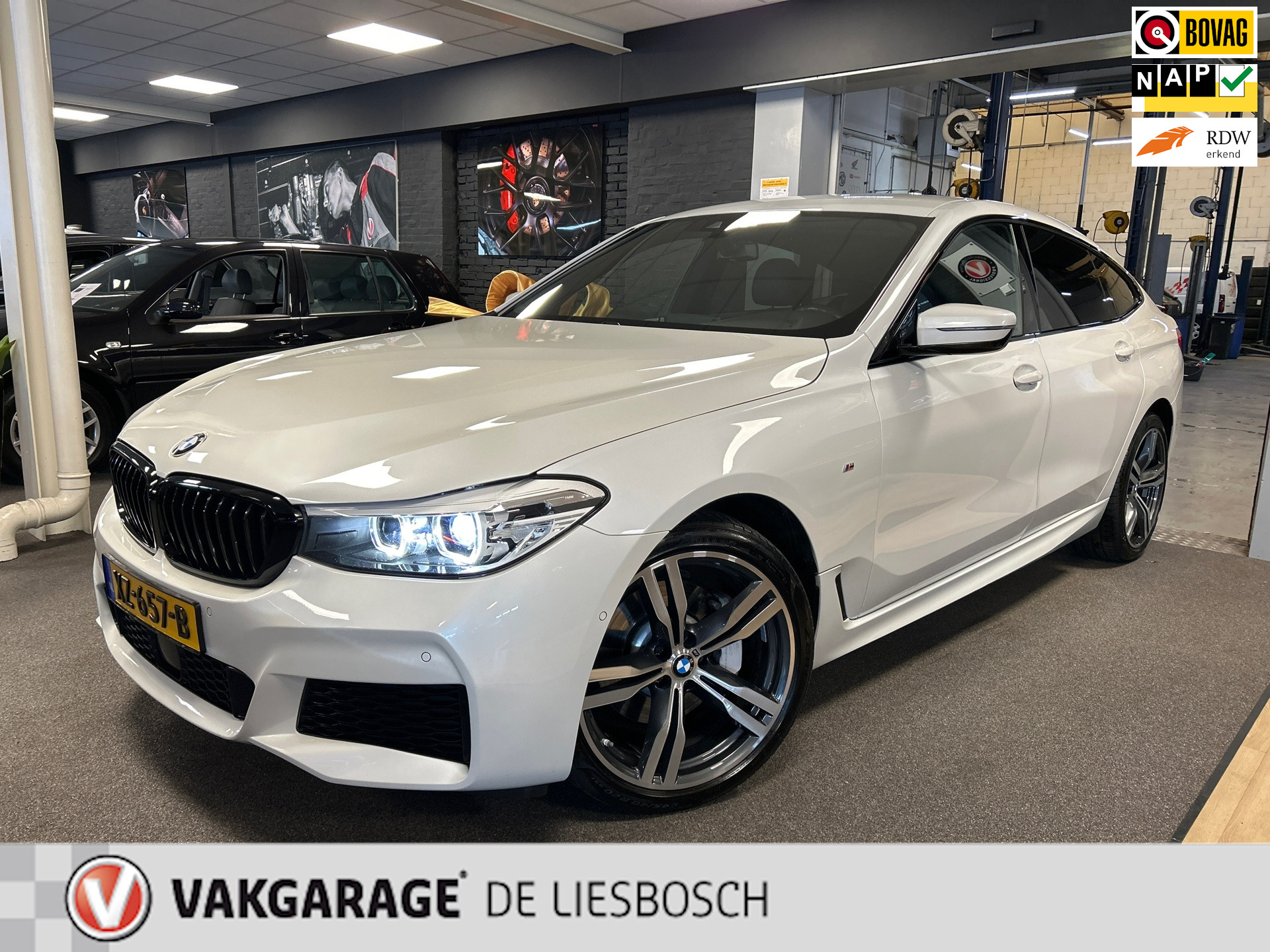 BMW 6-serie Gran Turismo 620d High Executive,navi,camera,leer,elc kofferklep,history,20 inch