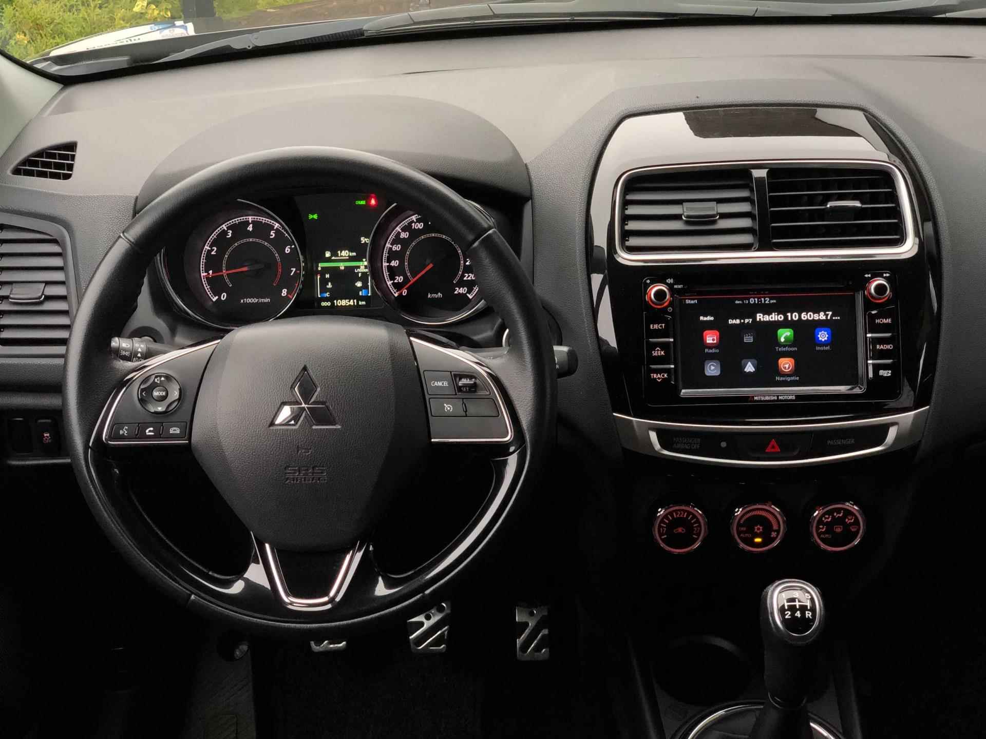 Mitsubishi ASX 1.6 Cleartec Connect Pro | Navi, Camera, Cruise, Carplay/Android, Climate, Trekhaak | Dealeronderhouden | NAP | - 16/40