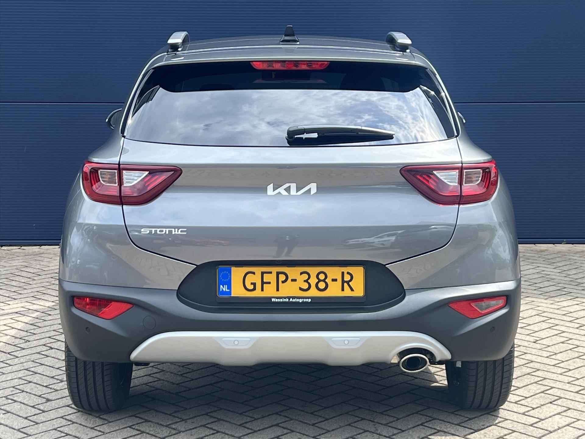 KIA Stonic 1.0 T-GDi MHEV 100pk DynamicPlusLine | Navigatie | Camera | All Seasonbanden | - 6/44