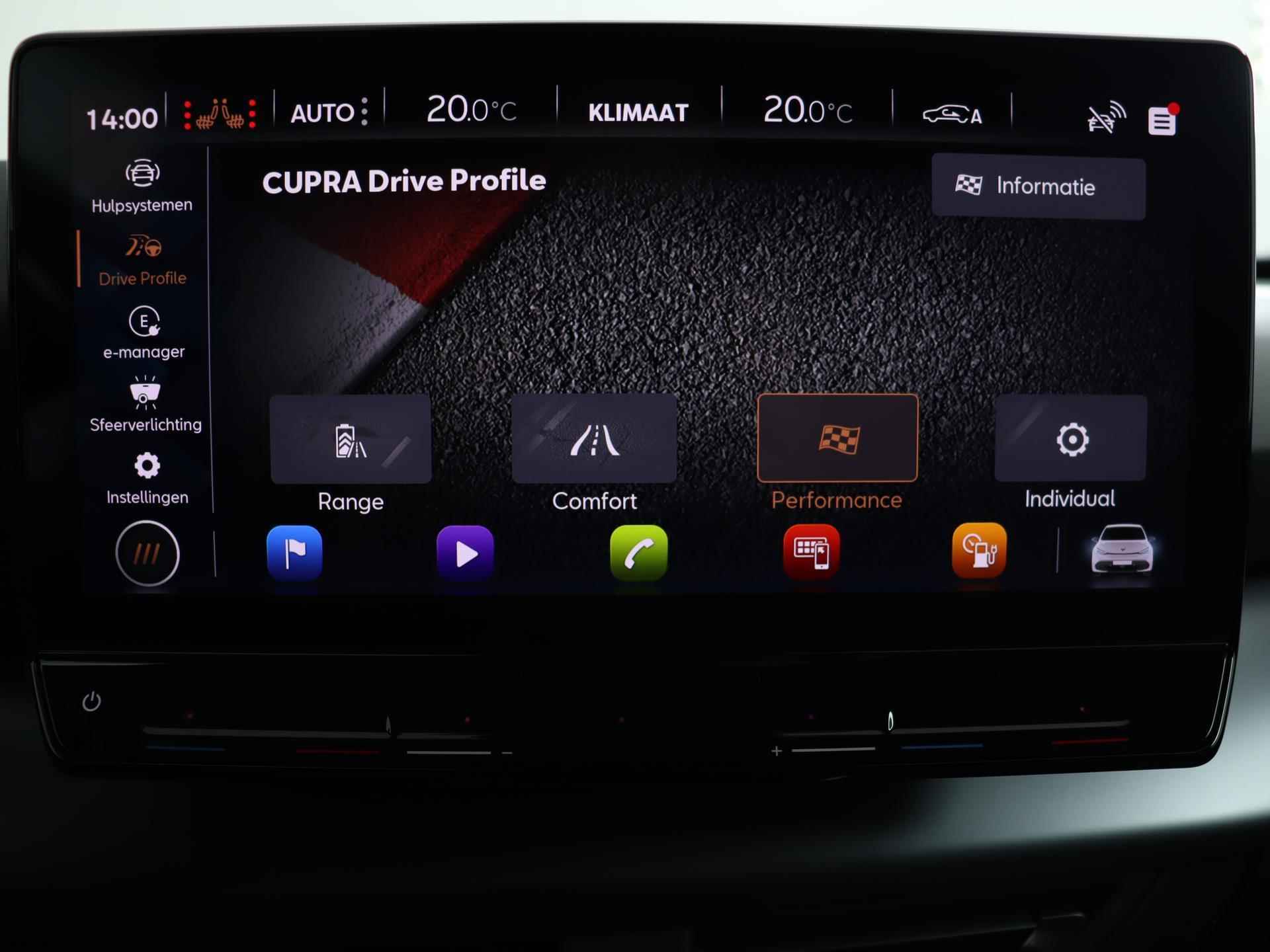 CUPRA Born Performance One 62 kWh 204 PK | Apple CarPlay | 19" | Navigatie | Keyless | Stoelverwarming | Getint Glas | - 44/56
