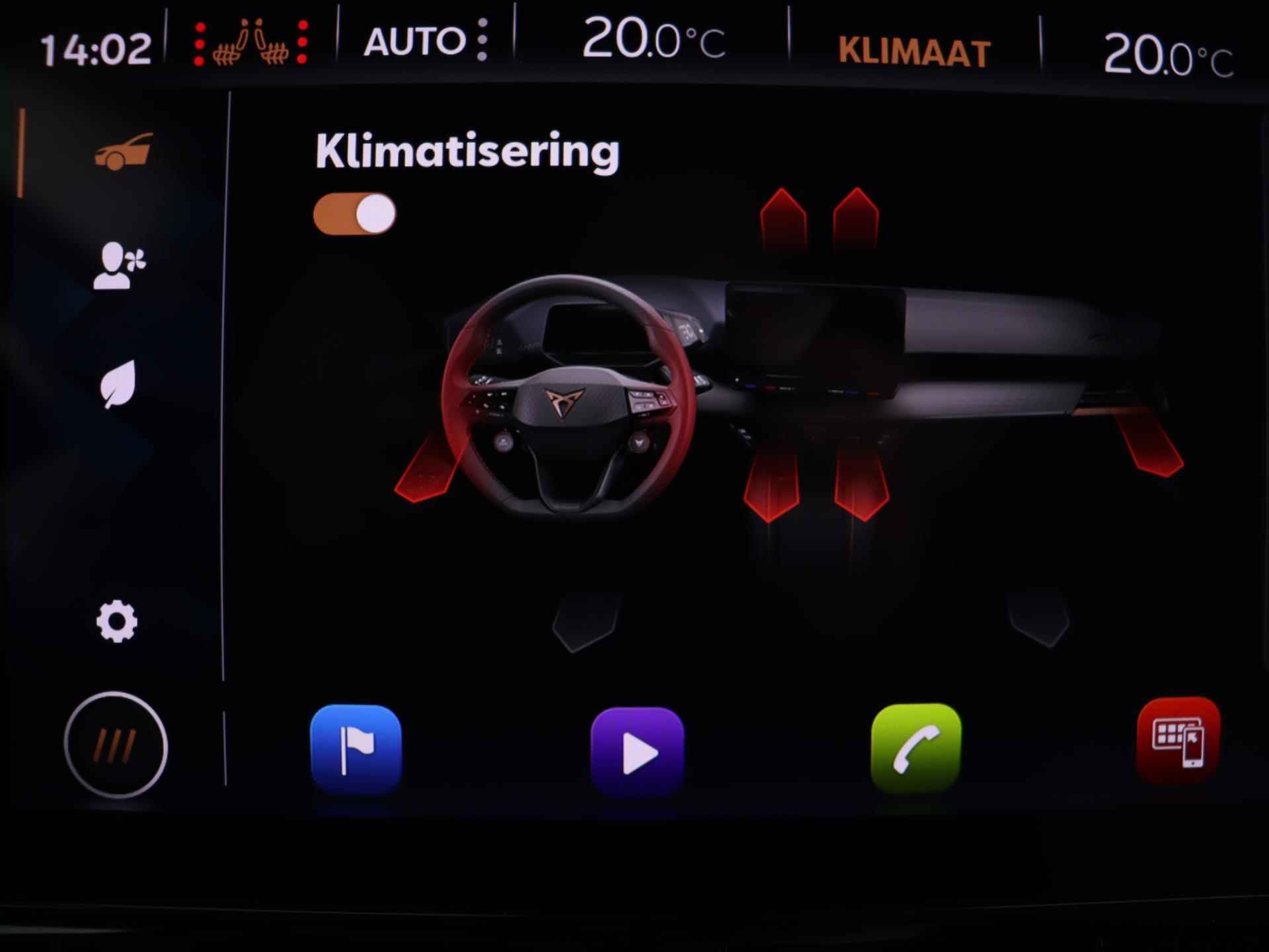 CUPRA Born Performance One 62 kWh 204 PK | Apple CarPlay | 19" | Navigatie | Keyless | Stoelverwarming | Getint Glas | - 49/56