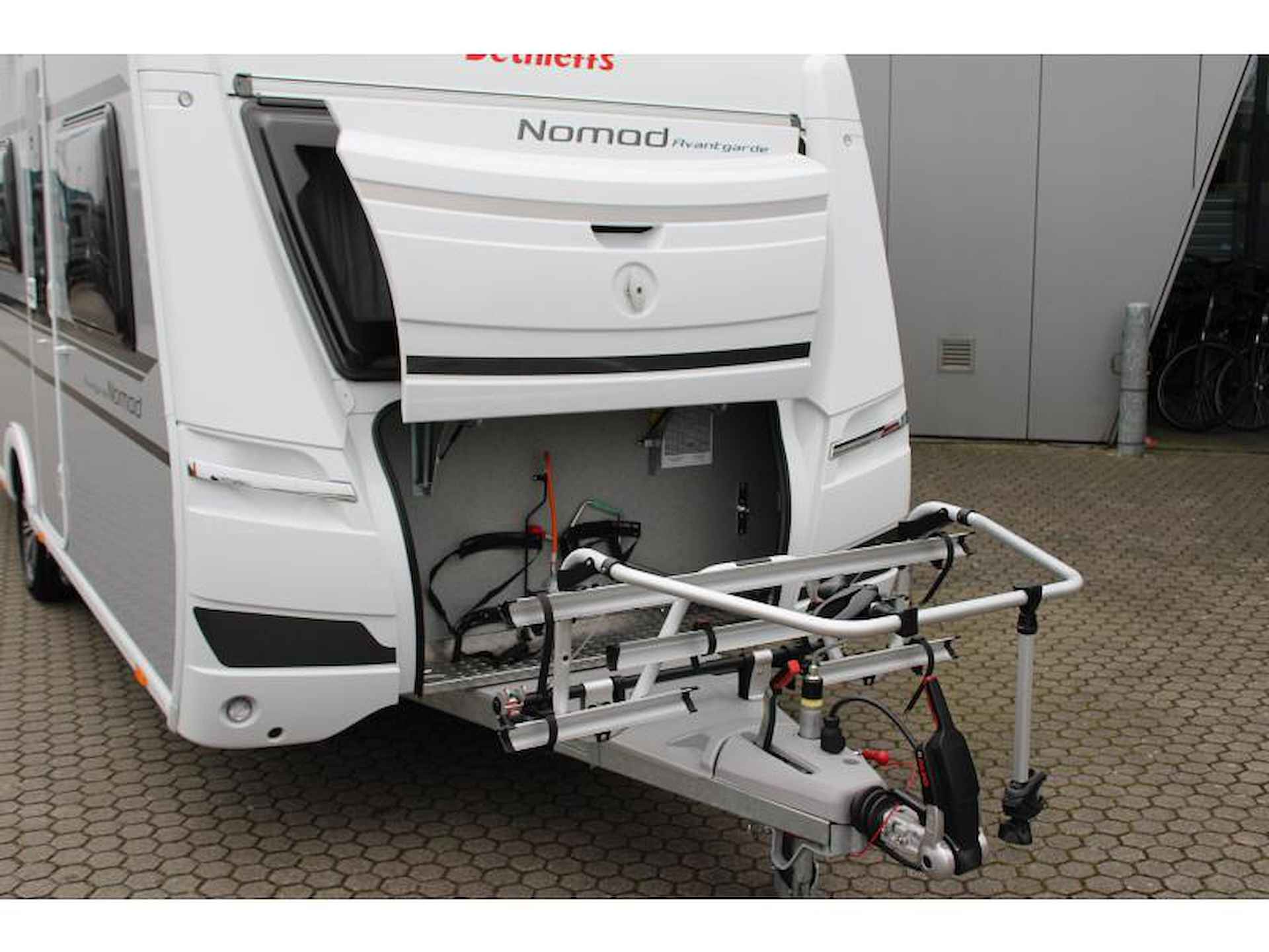 Dethleffs Nomad Avantgarde 510 LE Voortent Mover Fietsenrek - 6/24