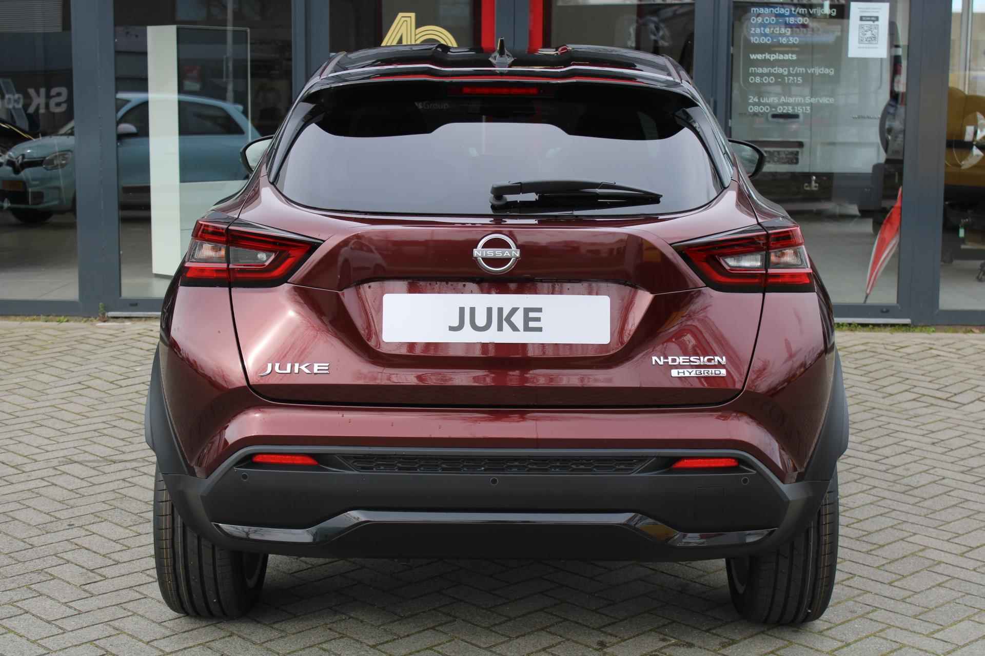 Nissan Juke Hybrid 145 N-Design | AUTOMAAT | TWO-TONE | € 3.000,- VOORRAADKORTING | - 5/43