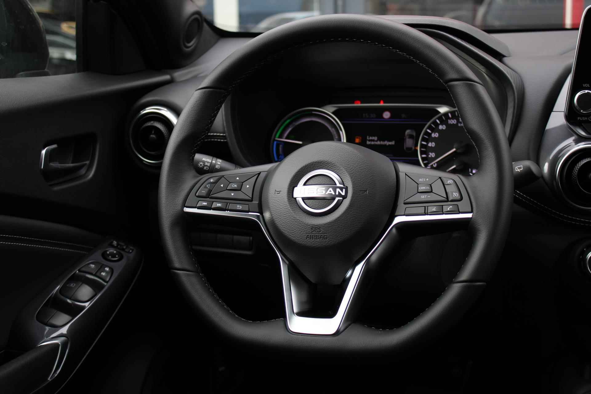 Nissan Juke Hybrid 145 N-Design | AUTOMAAT | TWO-TONE | € 3.000,- VOORRAADKORTING | - 27/43