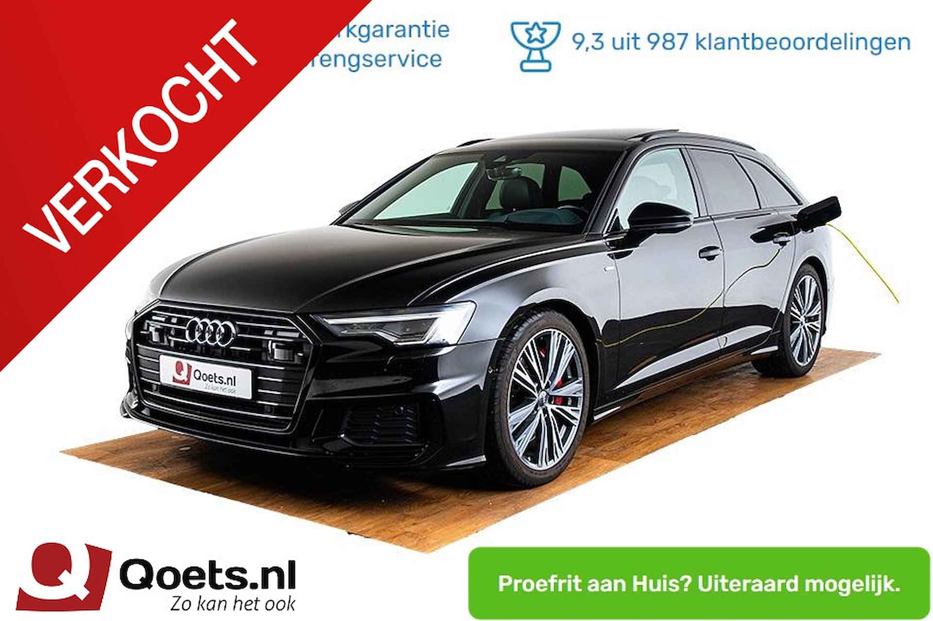 Audi A6 Avant 55 TFSI e quattro Competition Trekhaak - Panoramadak - Comfortsleutel - Assistentiepakket Tour - Stuurverwarming - Stoelverwarming met memoryfunctie - 1/63