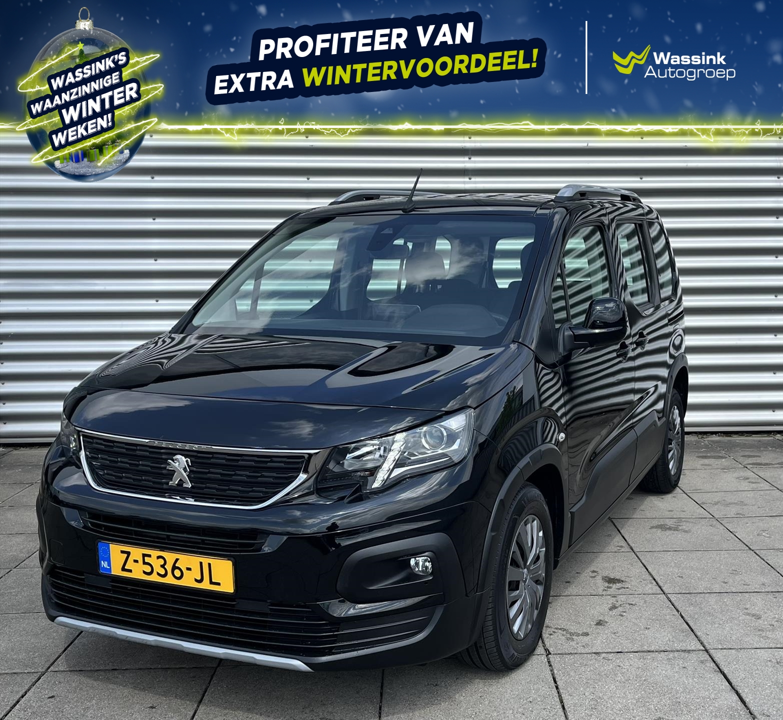 Peugeot Rifter 1.2 PureTech 110pk 7 Persoons Active | Navigatie | Parkeersensoren | Airco