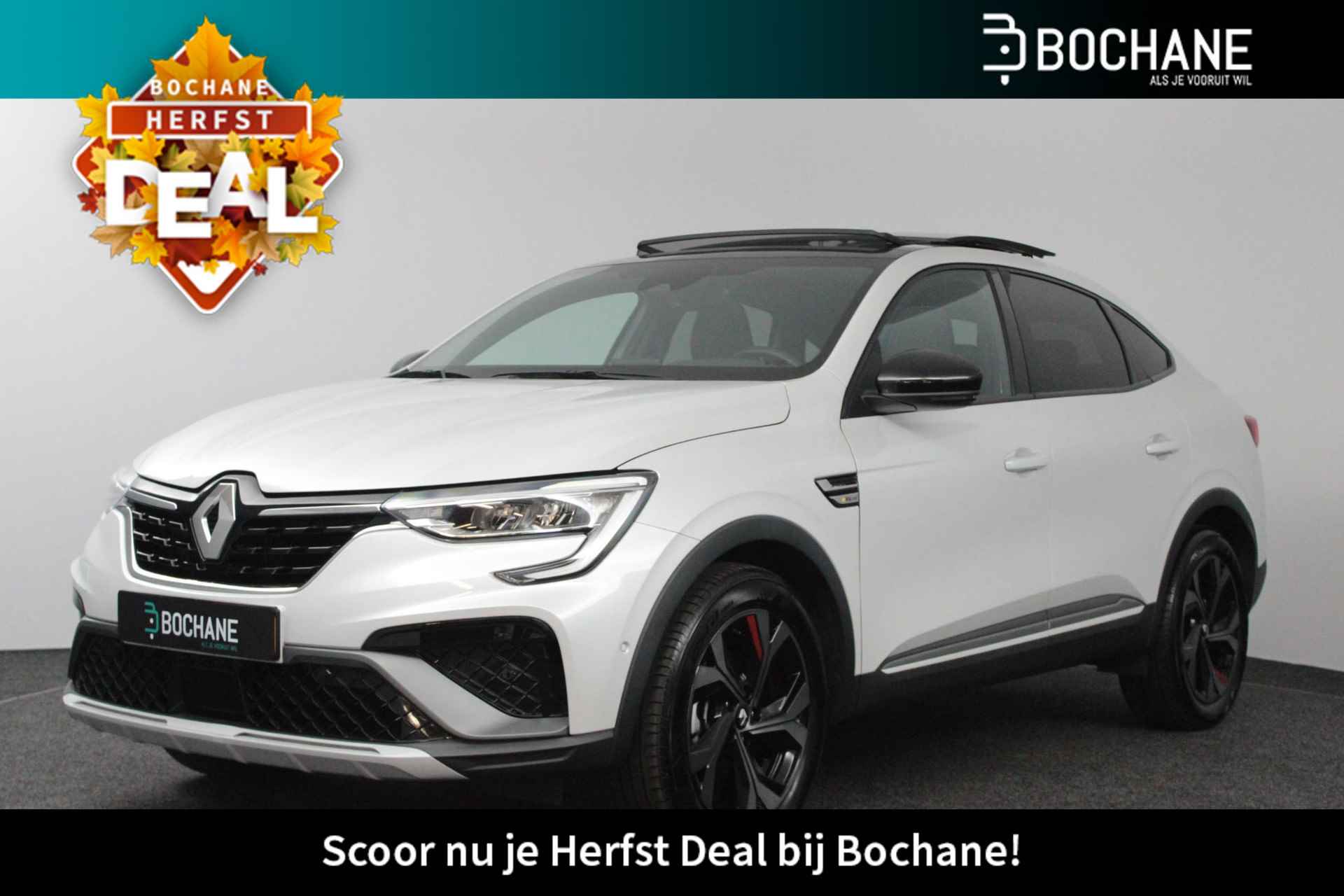 Renault Arkana 1.6 E-Tech Hybrid 145 R.S. Line | 1e eigenaar + dealer onderhouden! | Panodak | Navi | Clima | Cruise | LM velgen 18" | Pack Look R.S. Line | Apple Carplay/Android Auto - 1/52