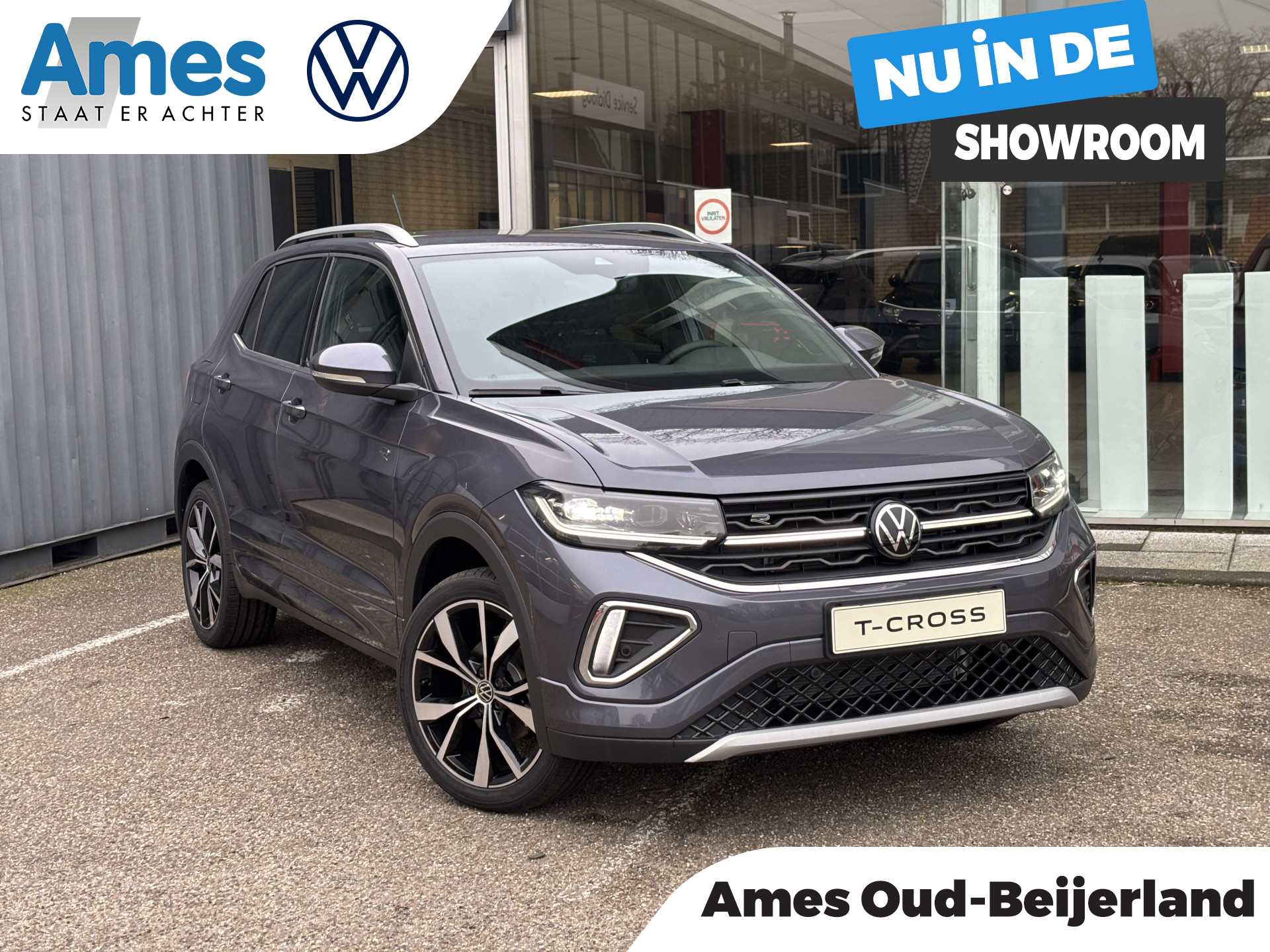 Volkswagen T-Cross R-Line-Edition 1.0 TSI 116 pk | 18" LM velgen | Matrix LED | Stoelverwarming