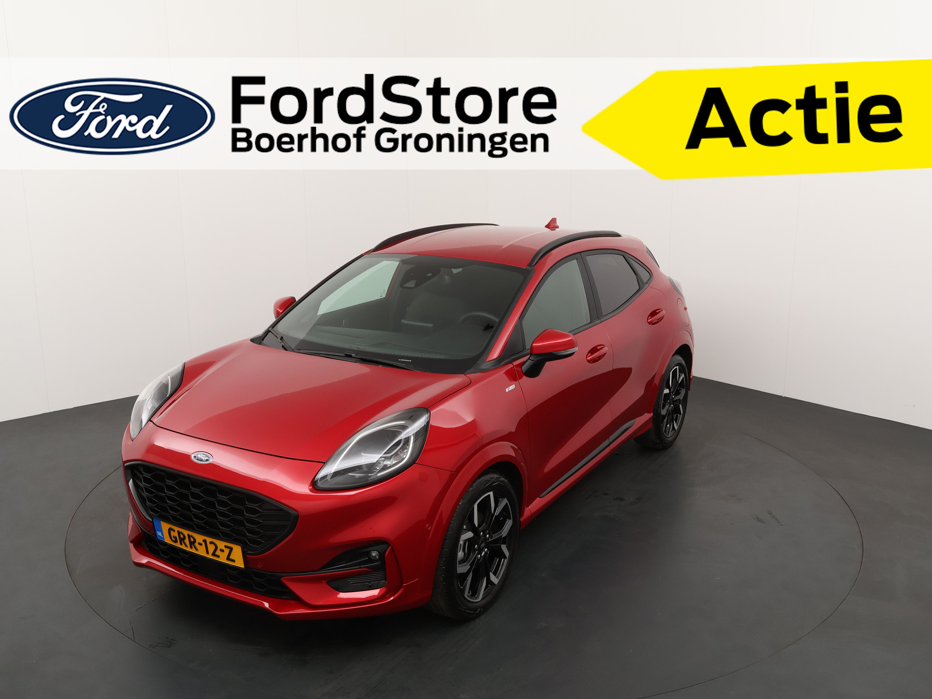 Ford Puma EcoBoost Hybrid 125 pk ST-Line X | Camera | LED | B&O | Half leer | 18" | Apple Carplay | Navi | Cruise