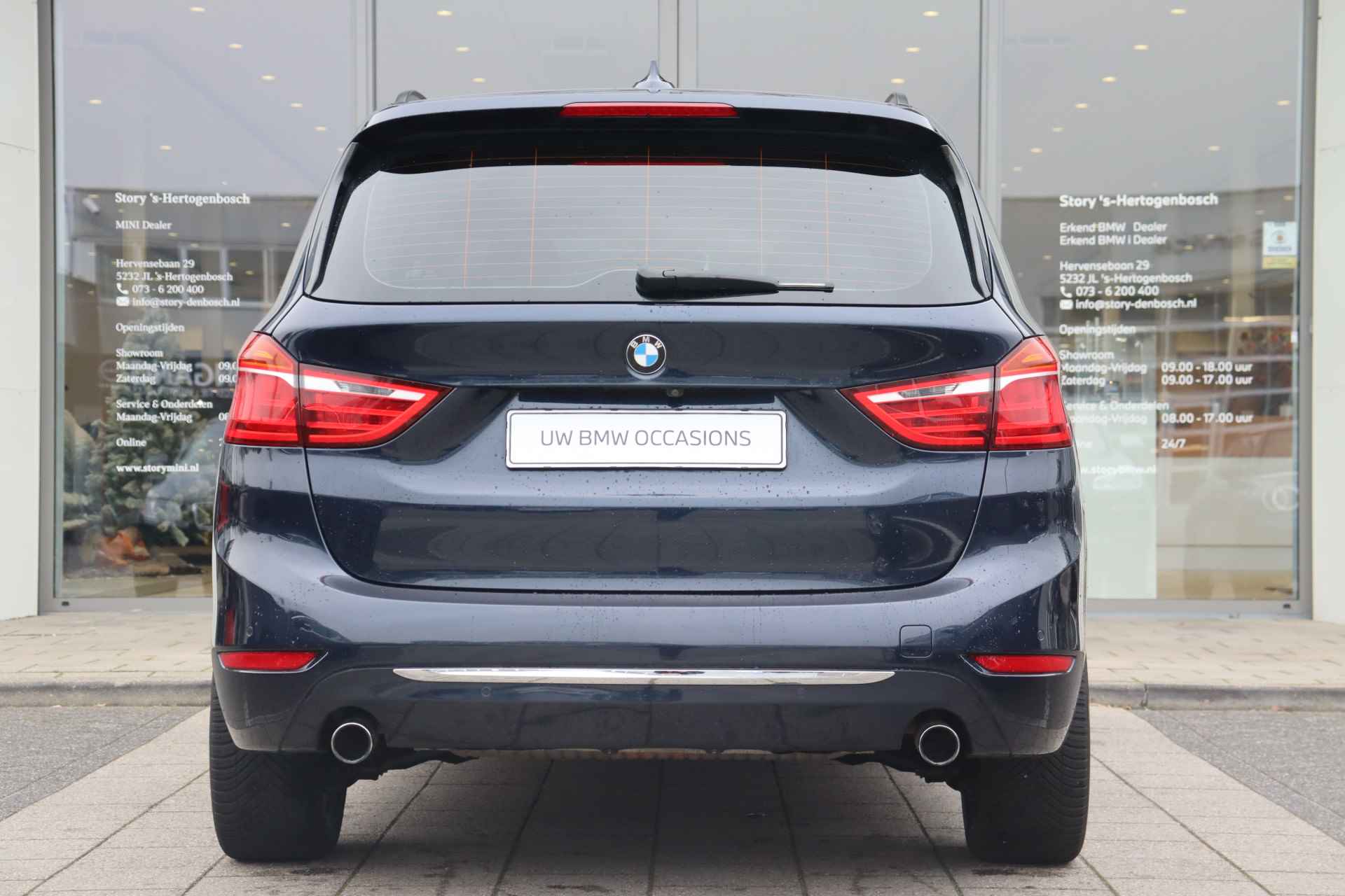 BMW 2 Serie Gran Tourer 220i 7p. High Executive Luxury Line Automaat / Achteruitrijcamera / LED / Park Assistant / Leder / PDC / Cruise Control / Multifunctioneel stuurwiel / Navigatie / Airconditioning - 12/34