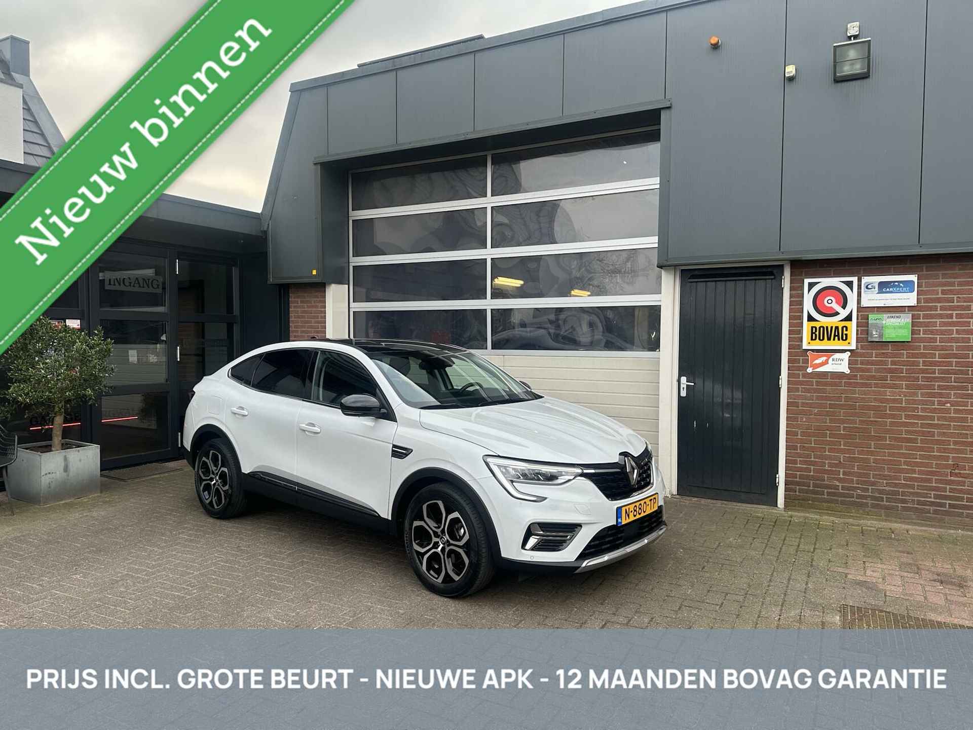 Renault Arkana BOVAG 40-Puntencheck