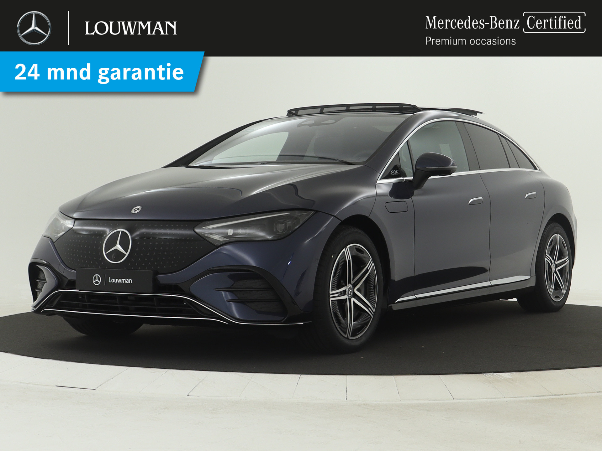 Mercedes-Benz EQE 300 AMG Line 89 kWh | Premium Pack | Akoestisch comfortpakket | Rijassistentiepakket plus | USB-pakket plus | Burmester® 3D-Surround sound system | Parkeerpakket met 360° camera's |