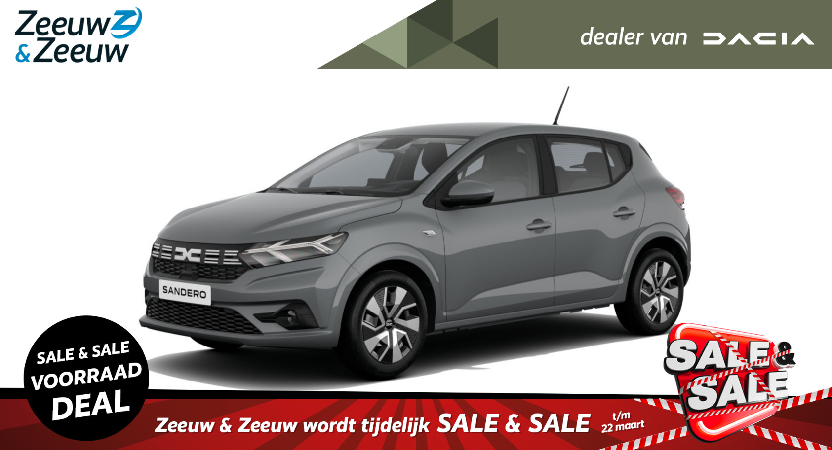 Dacia Sandero (ANWB Private Lease Actie v.a. € 309,-) TCe 90 Expression | Wij maken graag een Private Lease offerte op maat voor u! |