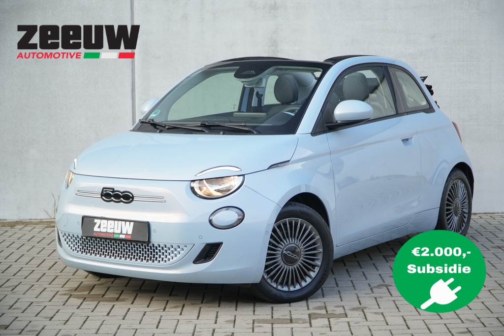 Fiat 500e Cabrio Icon 42 kWh | Navi | Winter | Camera | Carplay