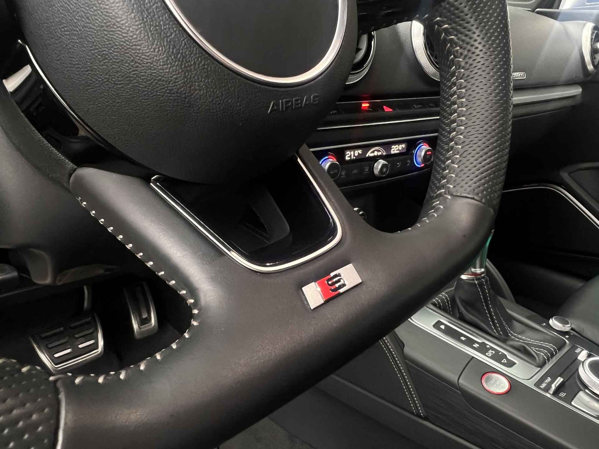 Audi S3 Cabriolet 2.0 TFSI S3 quattro Pro S Line | Luxe Leder. Bekleding | Adapt. Cruise | Dealer Onderhouden - 13/29