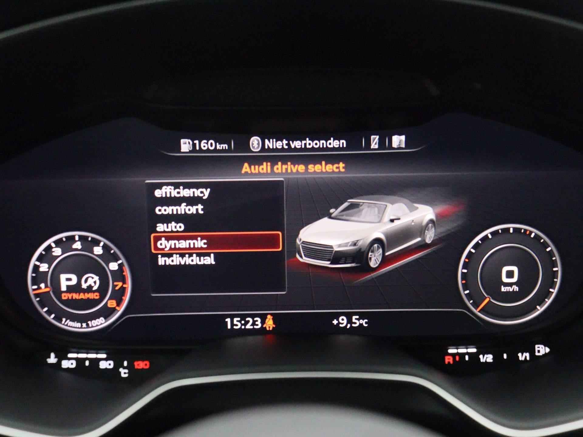 Audi TT Roadster 40 TFSI 197pk Pro Line | Virtual Cockpit | Stoelverwarming | MMI Navigatie plus | 19 inch | DAB-radio | - 18/36