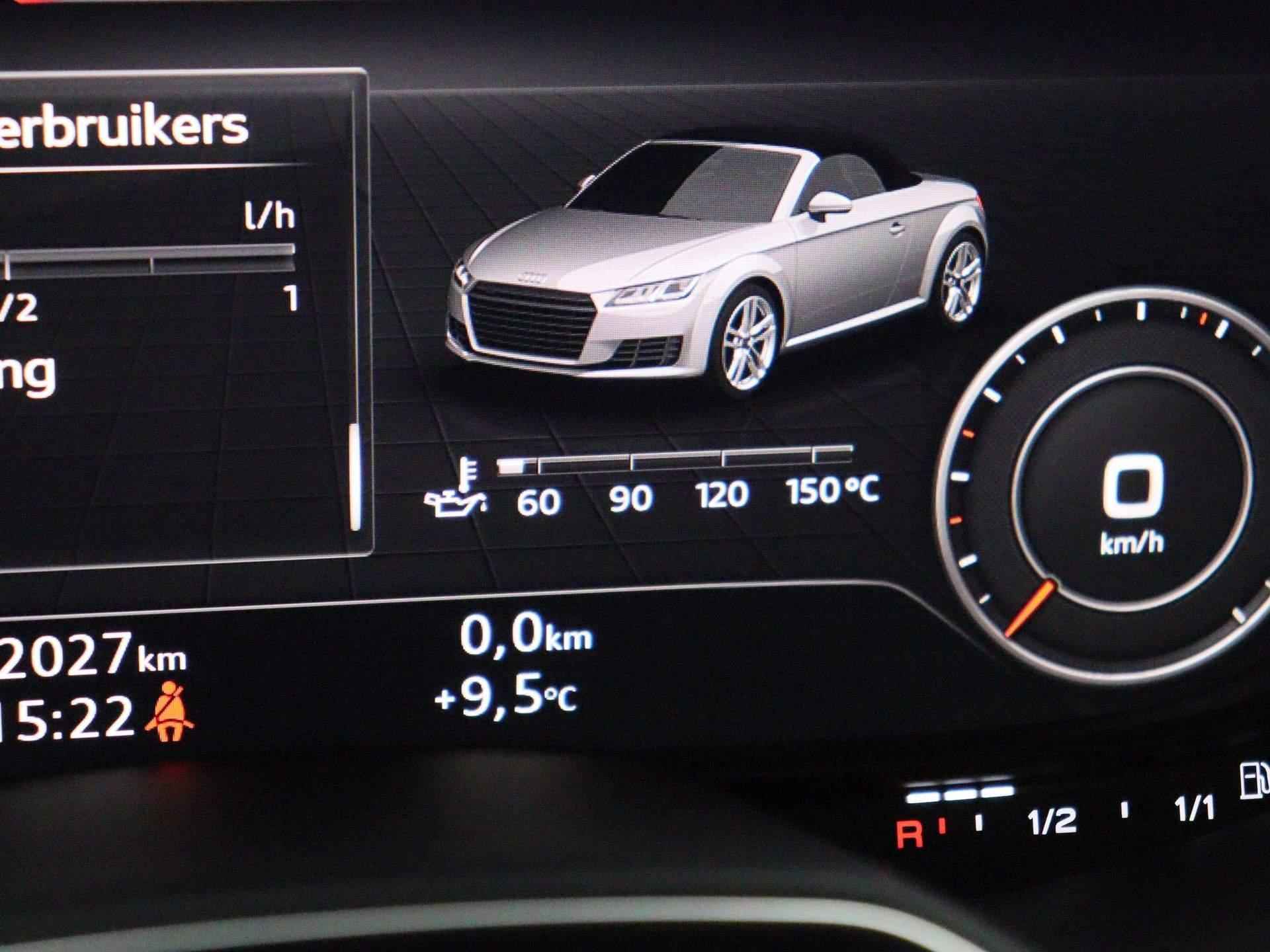 Audi TT Roadster 40 TFSI 197pk Pro Line | Virtual Cockpit | Stoelverwarming | MMI Navigatie plus | 19 inch | DAB-radio | - 19/36