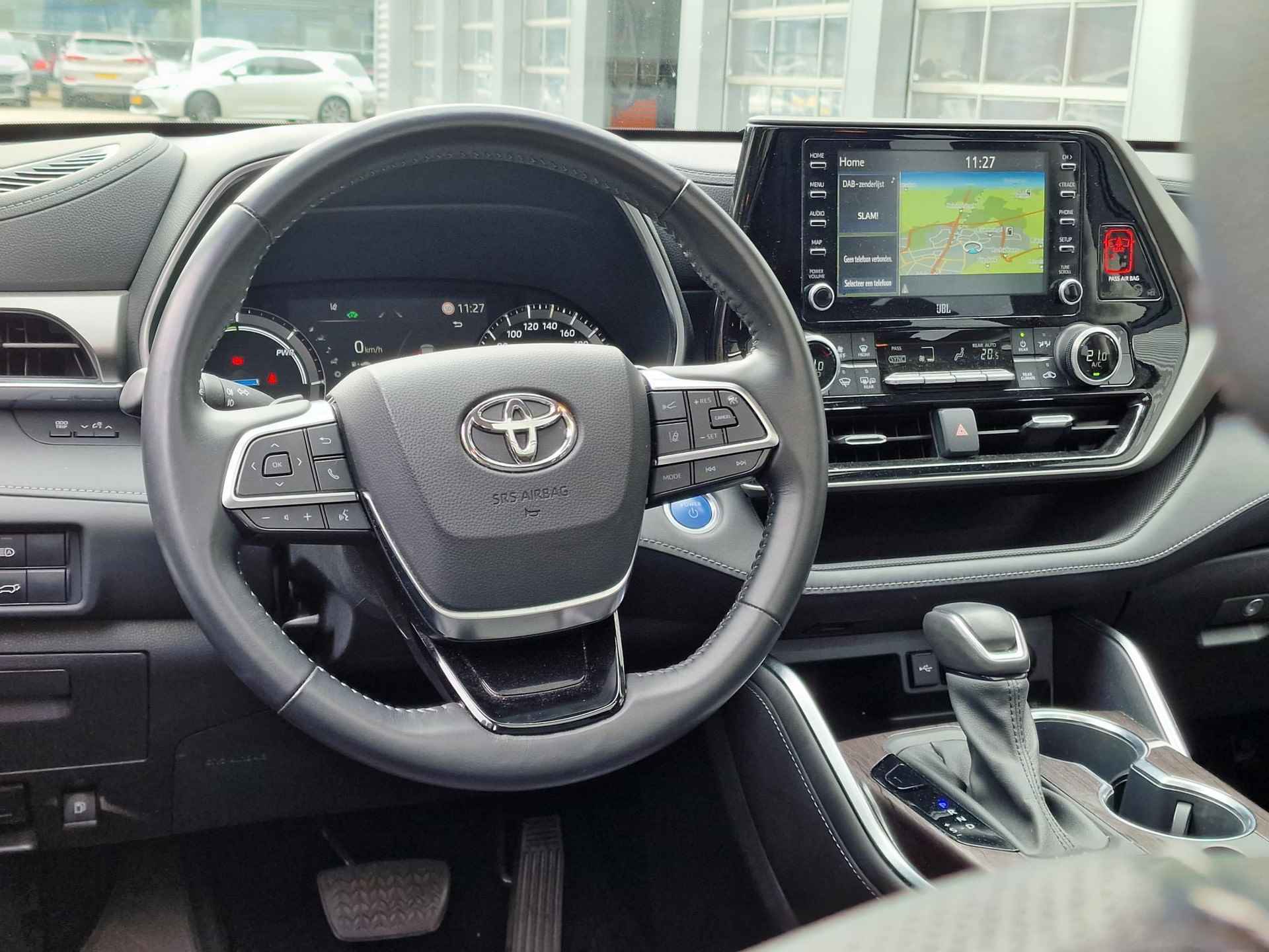 Toyota Highlander 2.5 AWD Hybrid Executive All-in prijs! | JBL premium audio | Navigatiesysteem | Panoramadak | Parkeersensoren | - 6/46
