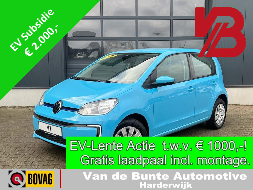 Volkswagen e-Up! 100% elektrisch bij viaBOVAG.nl