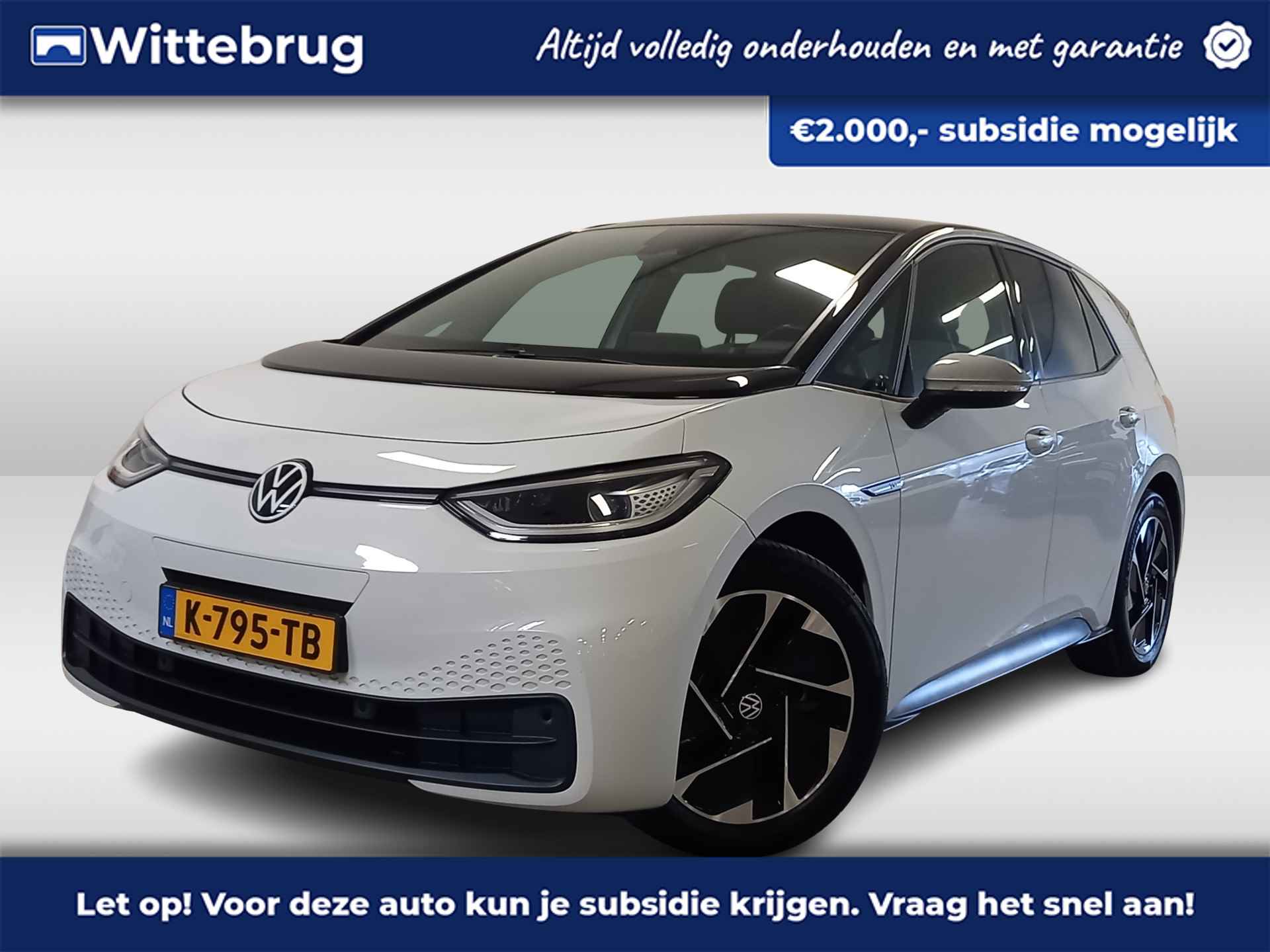 Volkswagen ID.3 First Plus 58 kWh | € 2.000,- SEPP Subsidie | Adaptive Cruise Control | Camera - 1/44