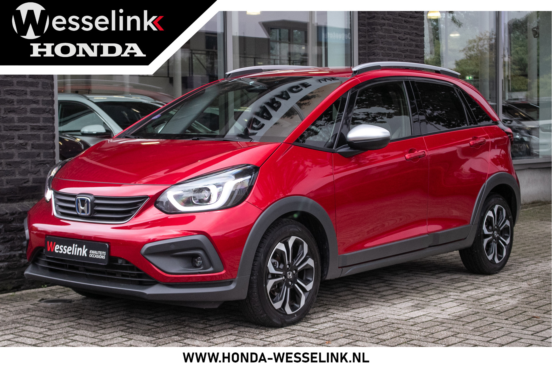 Honda Jazz 1.5 e:HEV Crosstar - All-in rijklrprs | Honda Sensing | Apple cp/Android auto