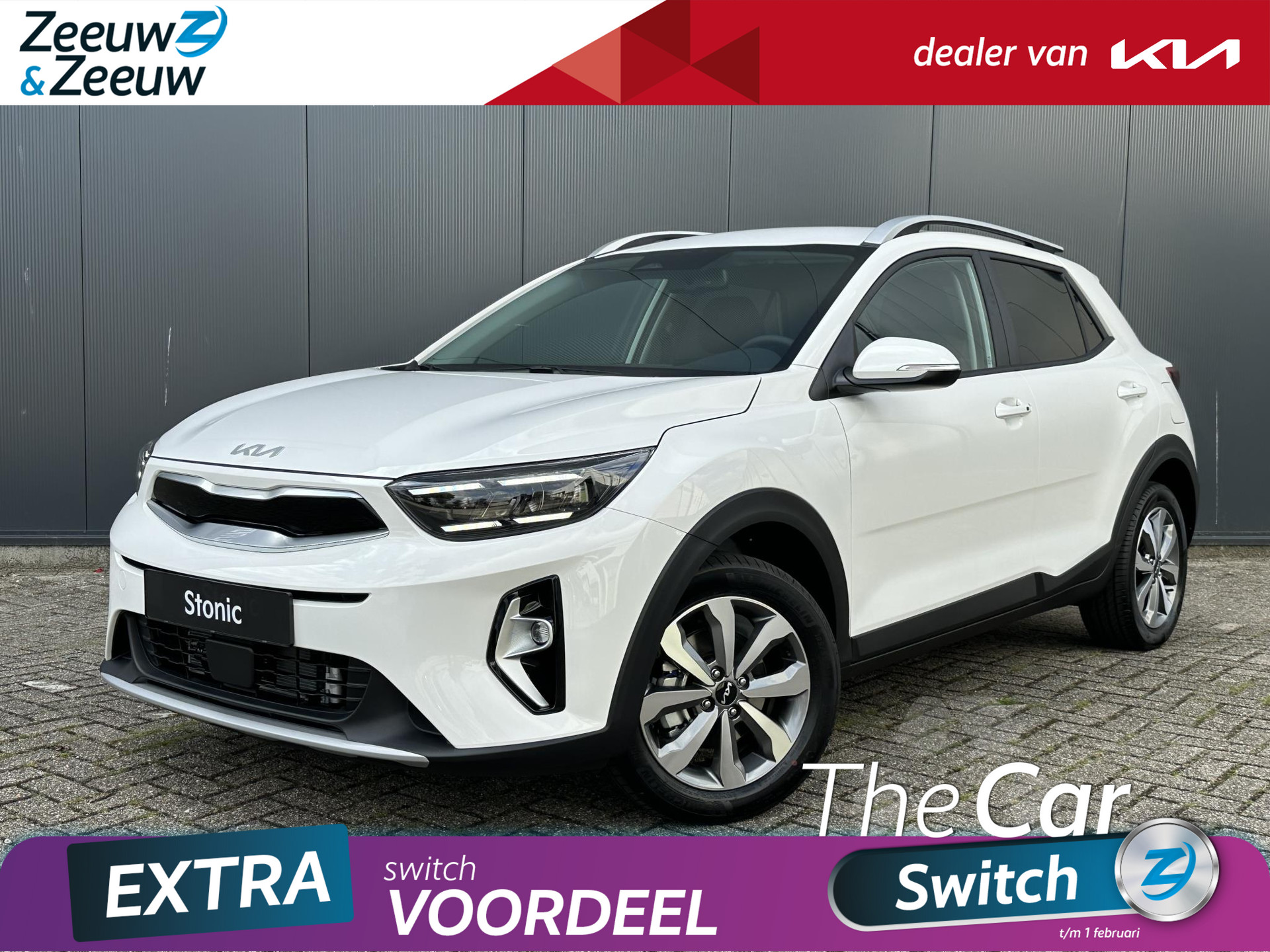 Kia Stonic 1.0 T-GDi DynamicPlusLine | *Niet op voorraad* | €2.000,- Actiekorting | Navi | Camera | Clima | LED | Apple Carplay & Android Auto | Keyless Entry