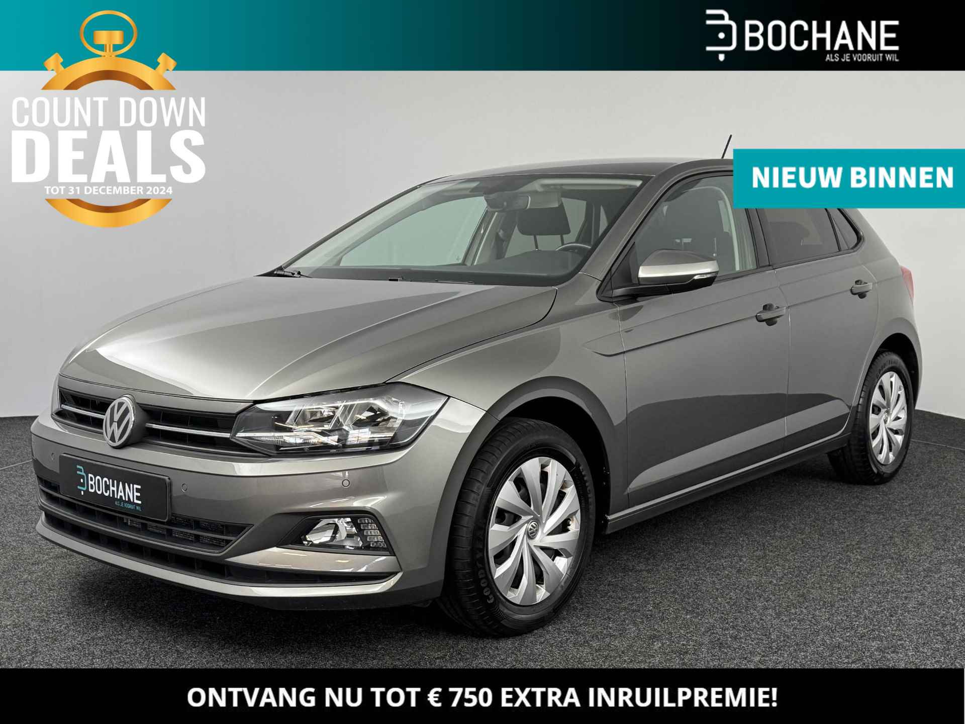 Volkswagen Polo 1.0 TSI Comfortline | Navigatie | Achteruitrijcamera | Parkeersensoren - 1/44