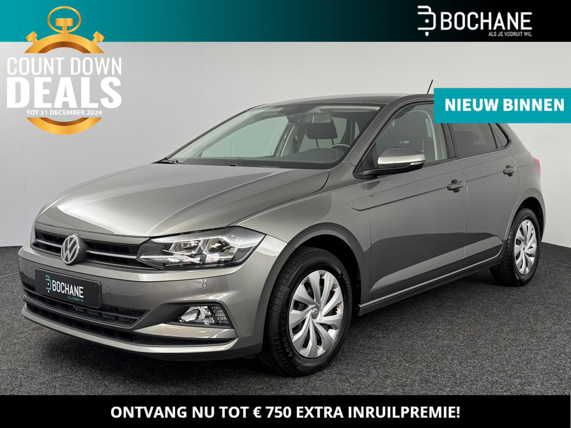 Volkswagen Polo 1.0 TSI Comfortline | Navigatie | Achteruitrijcamera | Parkeersensoren