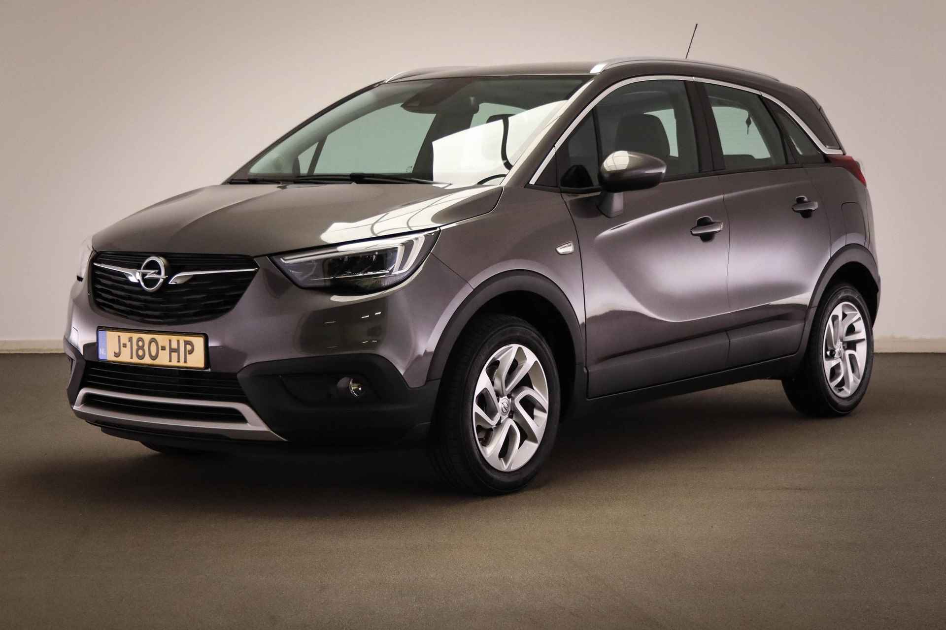 Opel Crossland X 1.2 Turbo 130 Innovation | LED | HALF LEDER | CLIMA | CRUISE | APPLE | PDC | 16" | DEALER ONDERHOUDEN - 44/45