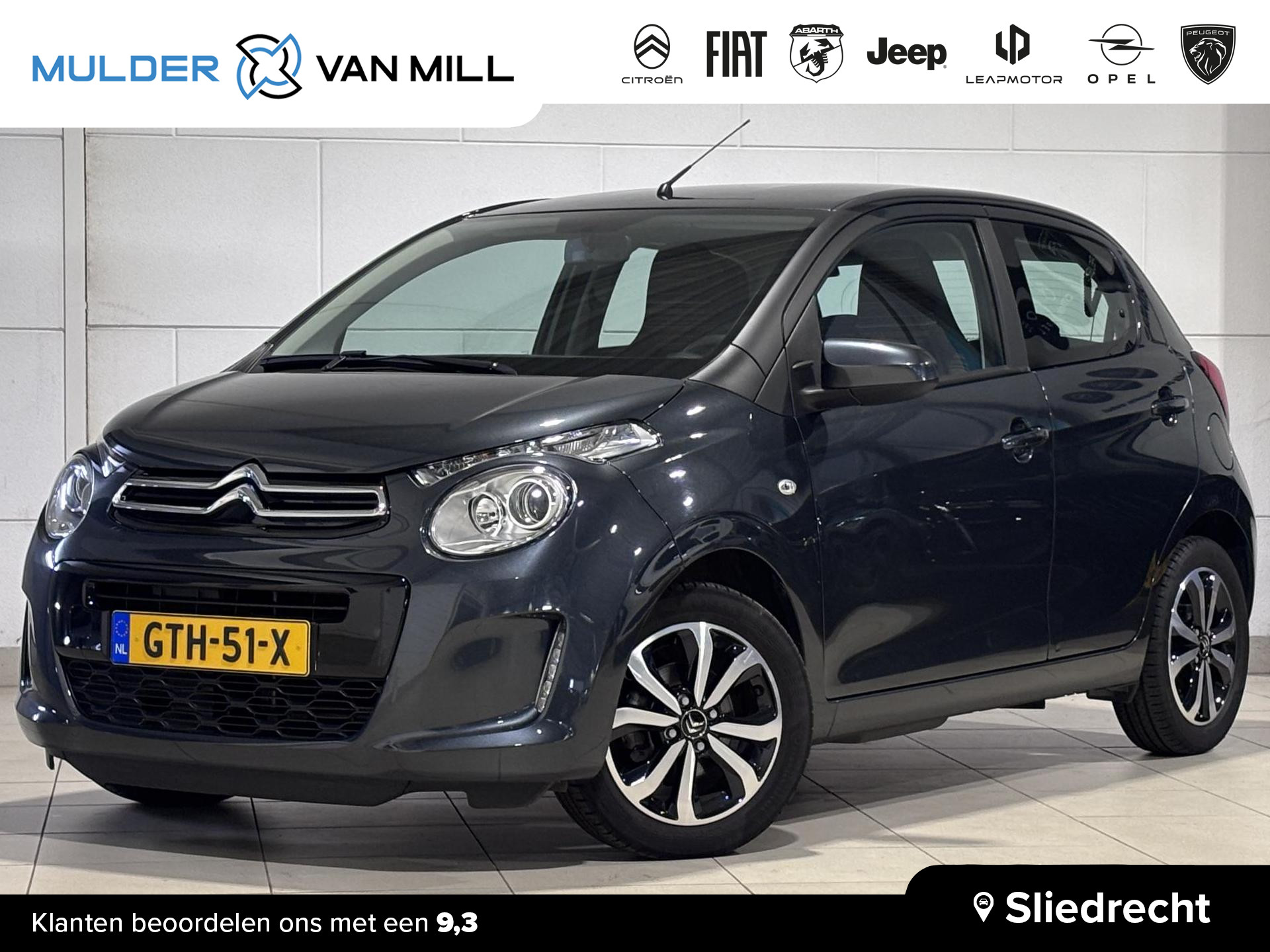 Citroën C1 5-deurs Shine 1.0 e-VTi 72pk | CAMERA | APPLE CARPLAY / ANDROID AUTO | DAB+ | CLIMA | LM-VELGEN | TOUCHSCREEN |