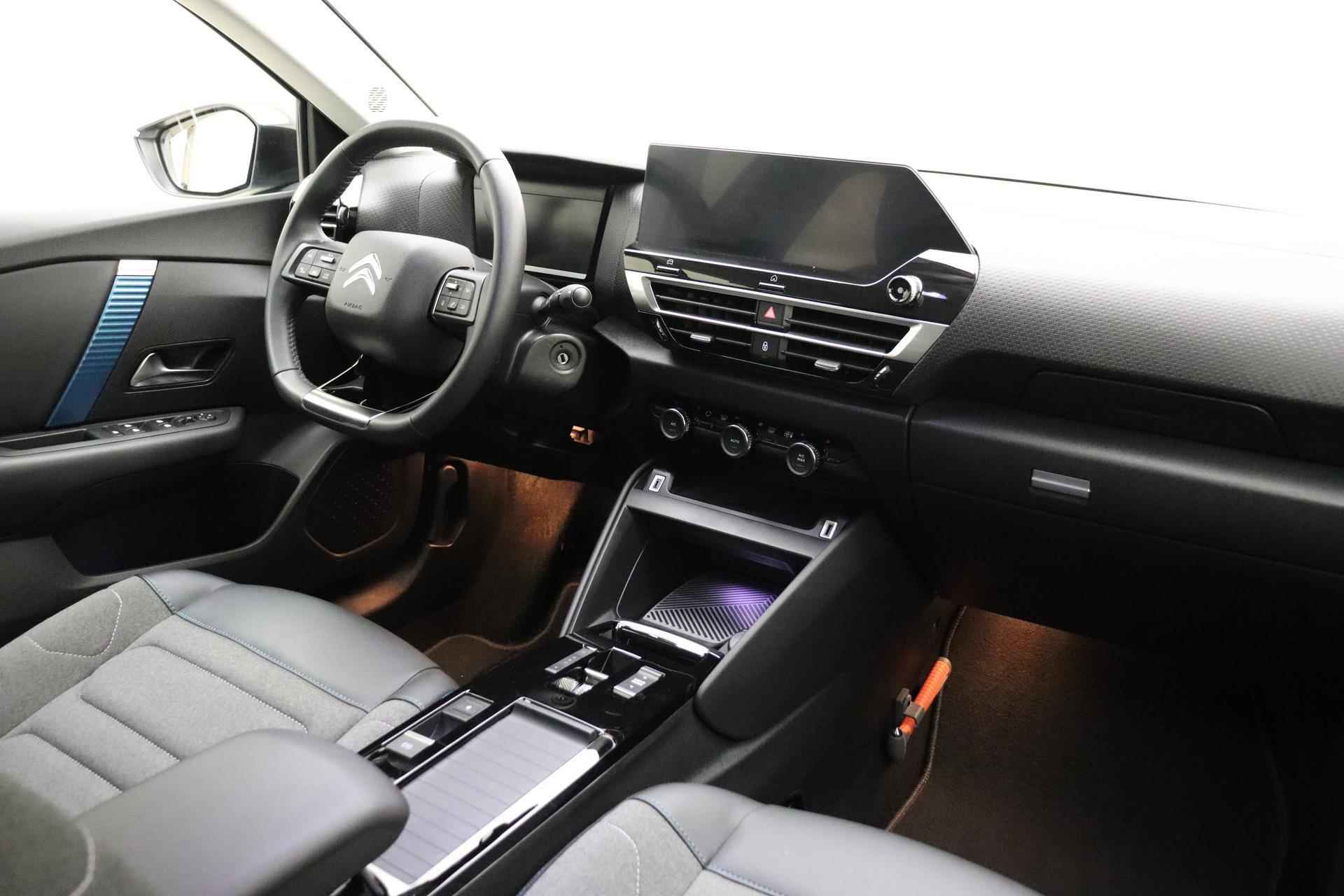 Citroen Ë-C4 Feel 50 kWh | Navigatie | Afneembare trekhaak | Head-up | Comfort Seats | Climate control| Bluetooth | Cruise control  | Laadkabel - 3/35