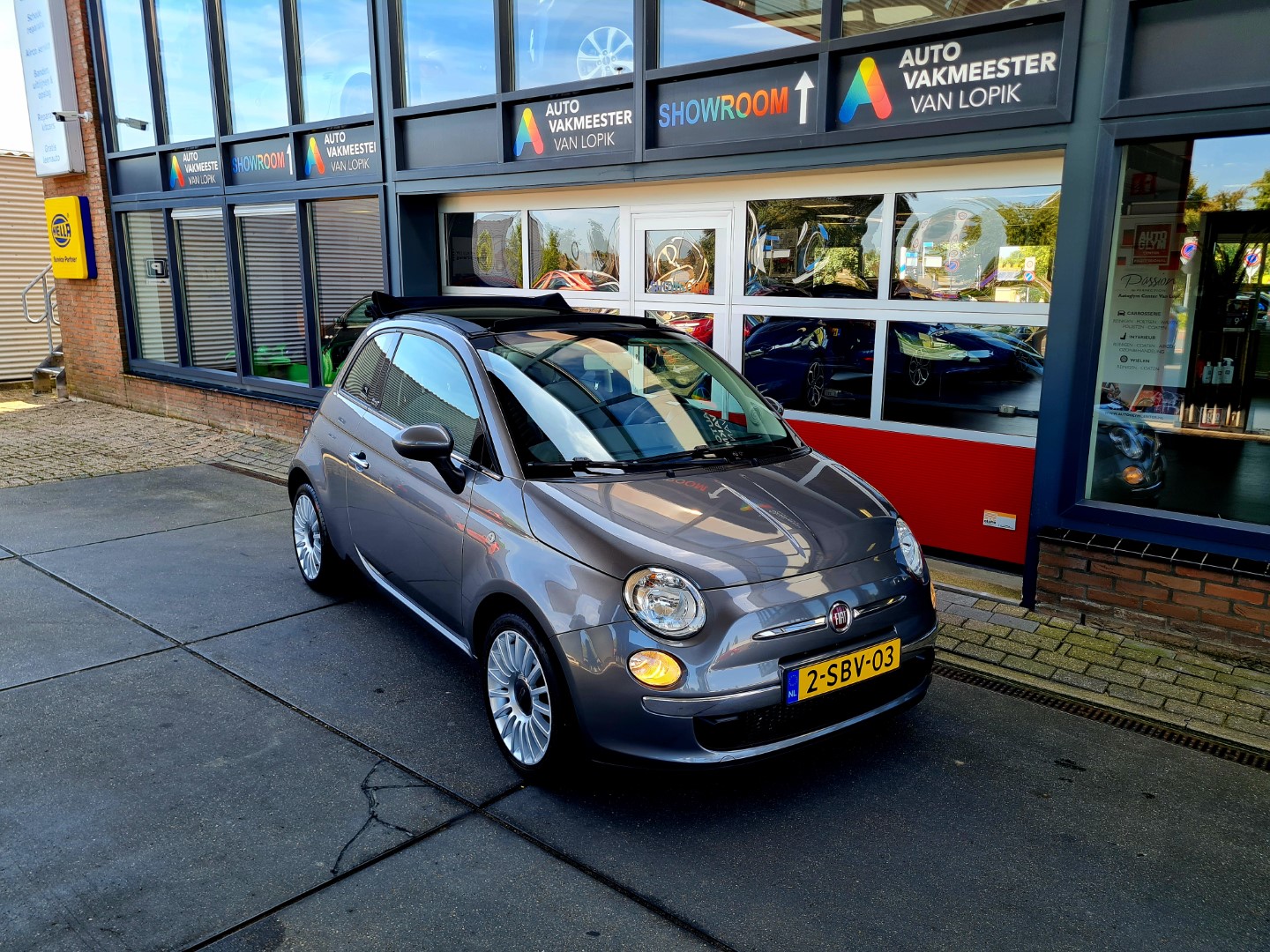 FIAT 500C TWIN AIR 85 CABRIO Lounge Topstaat! All-in prijs + 3 mnd garantie.