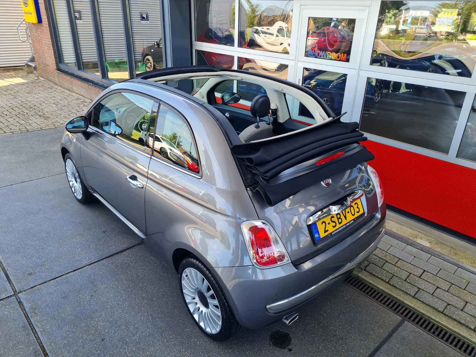 FIAT 500C TWIN AIR 85 CABRIO Lounge Topstaat! All-in prijs + 3 mnd garantie. - 9/45