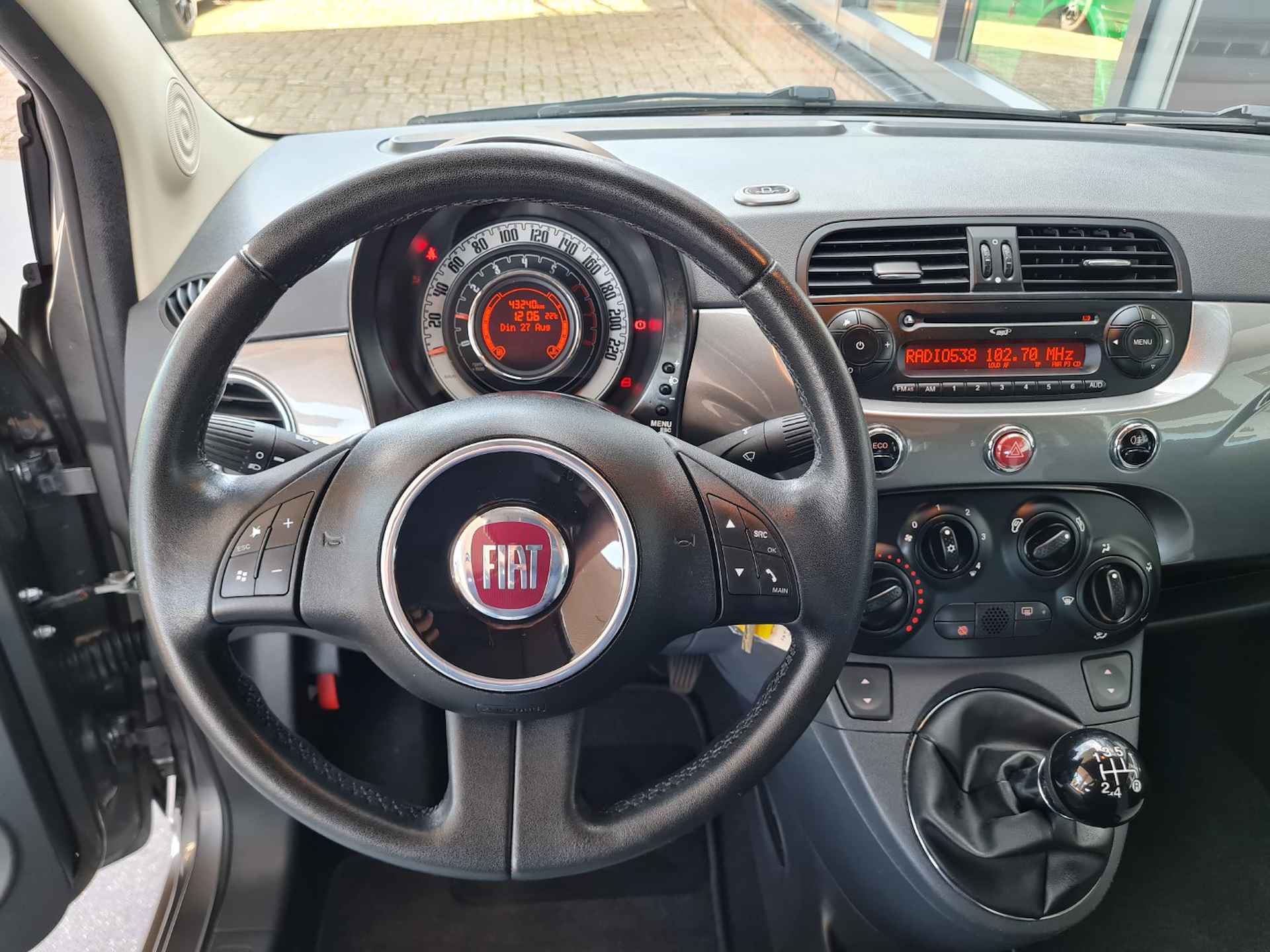 FIAT 500C TWIN AIR 85 CABRIO Lounge Topstaat! All-in prijs + 3 mnd garantie. - 28/45