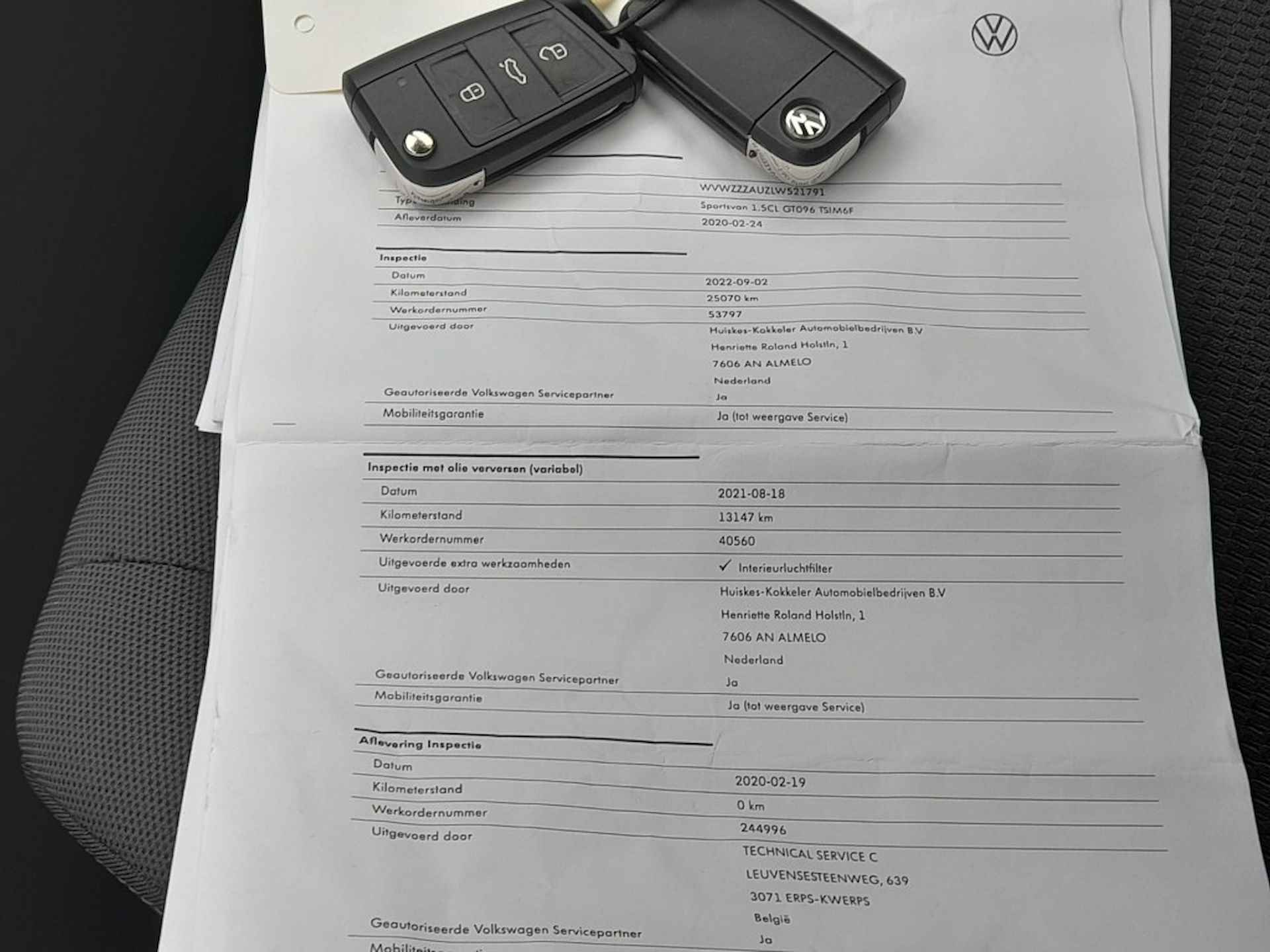 VOLKSWAGEN Golf GOLF SPORTVAN 1.5 TSI ACT HIGH.L CAMERA TREKHAAK PDC V-A CRUISE - 41/42