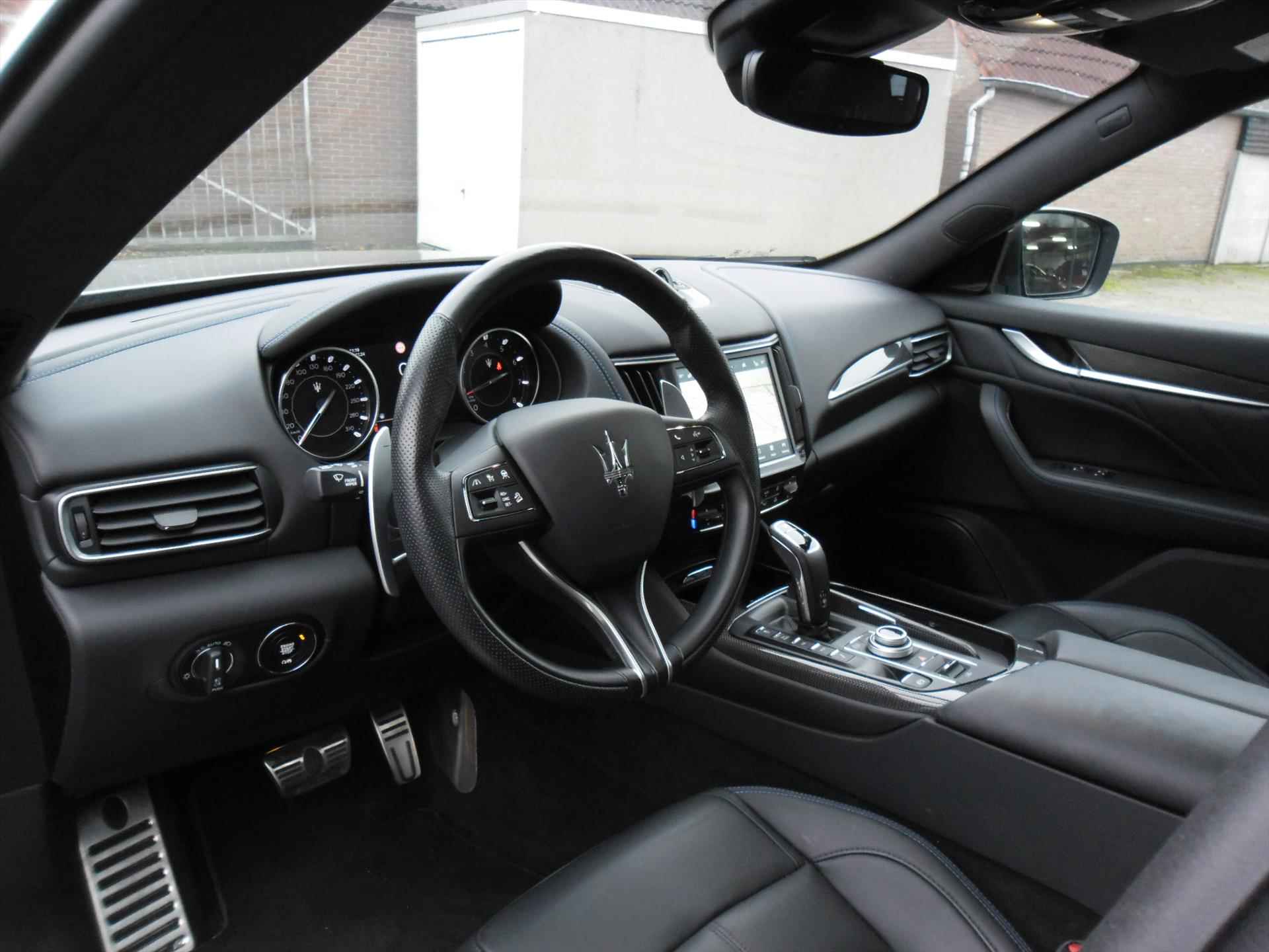 Maserati Levante Hybrid GT Edizione 330Pk NL Auto 1e Eigenaar Nav Leder Ecc 21 Lmv Pano-Schuifdak Camera Pdc - 4/22