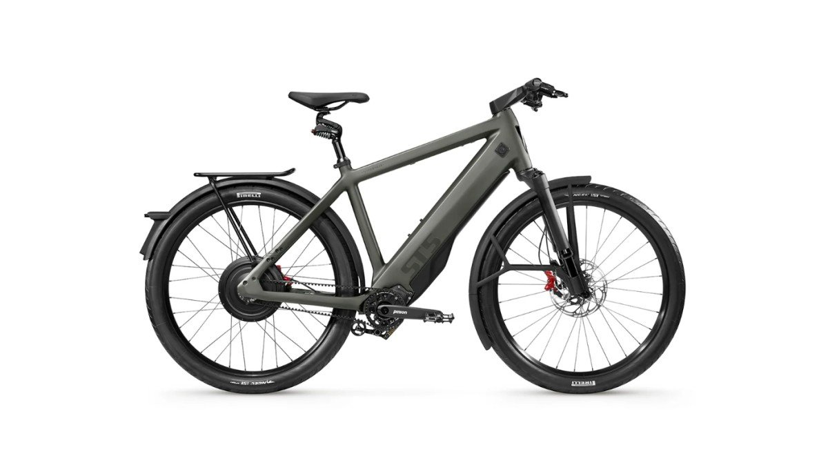 Stromer ST5 Pinion Smartshift ABS 983Wh volledig geveerd Heren Aventurine Green L 2025