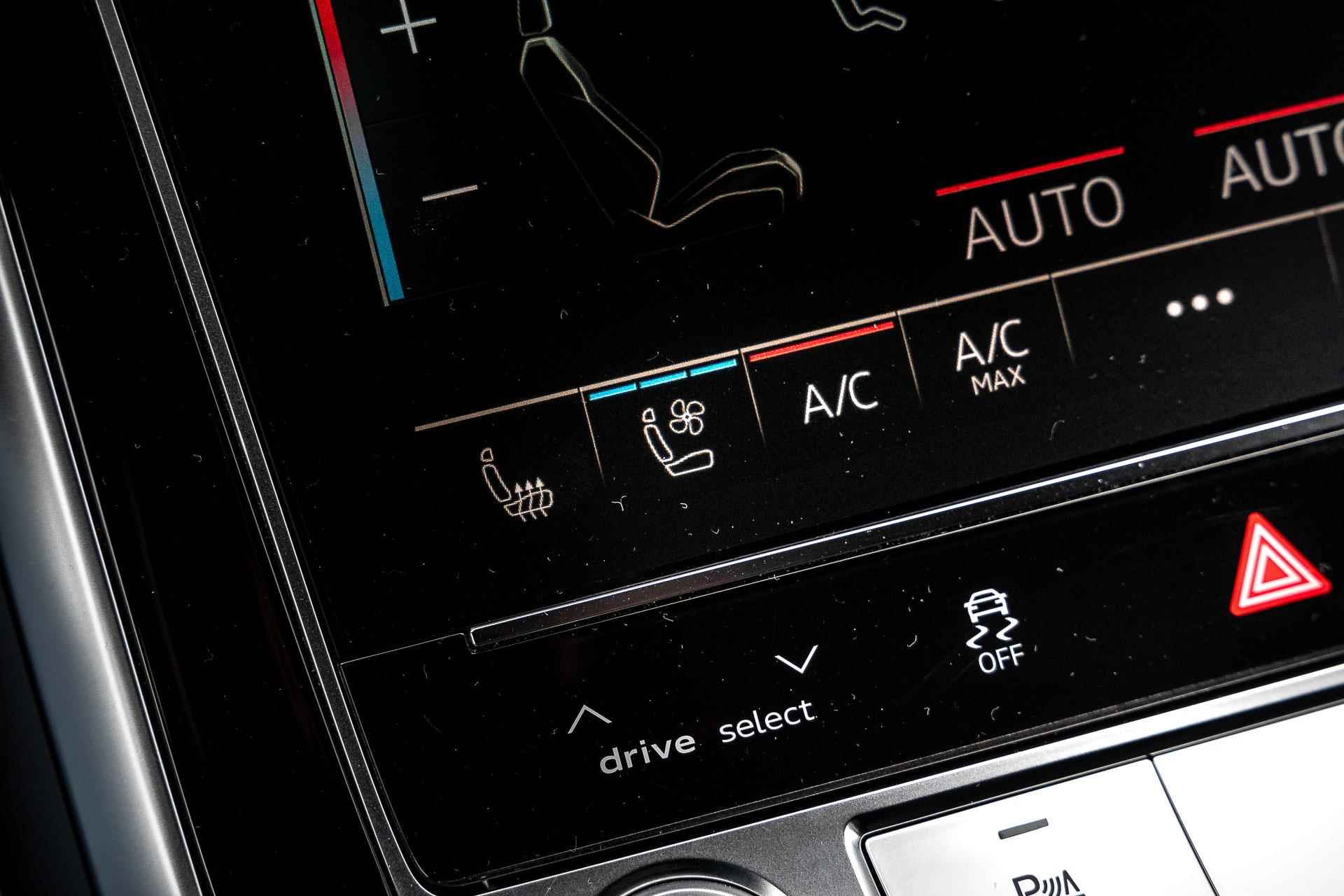 Audi Q8 55 TFSI 340pk quattro | Luchtvering | Head-up | Stoelventilatie | B&O |  Panoramadak | 360 Camera - 43/58