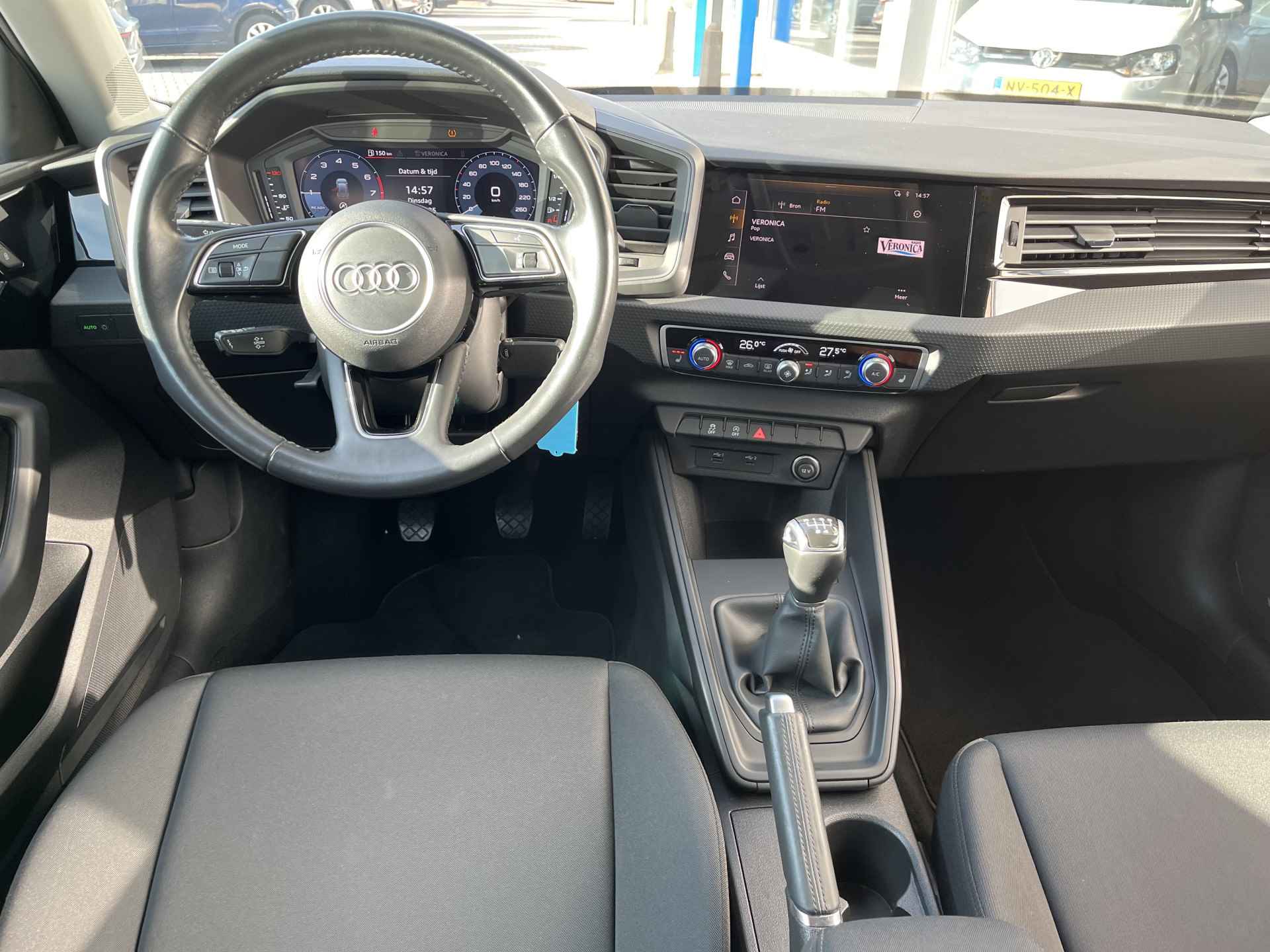 Audi A1 Sportback 25 TFSI Pro Line / VIRTUAL COCKPIT/ 18"LMV/ CRUISE/ APPLE CARPLAY/ ANDROID AUTO/ DAB/ CLIMATE/ STOELVERWARMING/ PARK. SENSOREN - 9/35