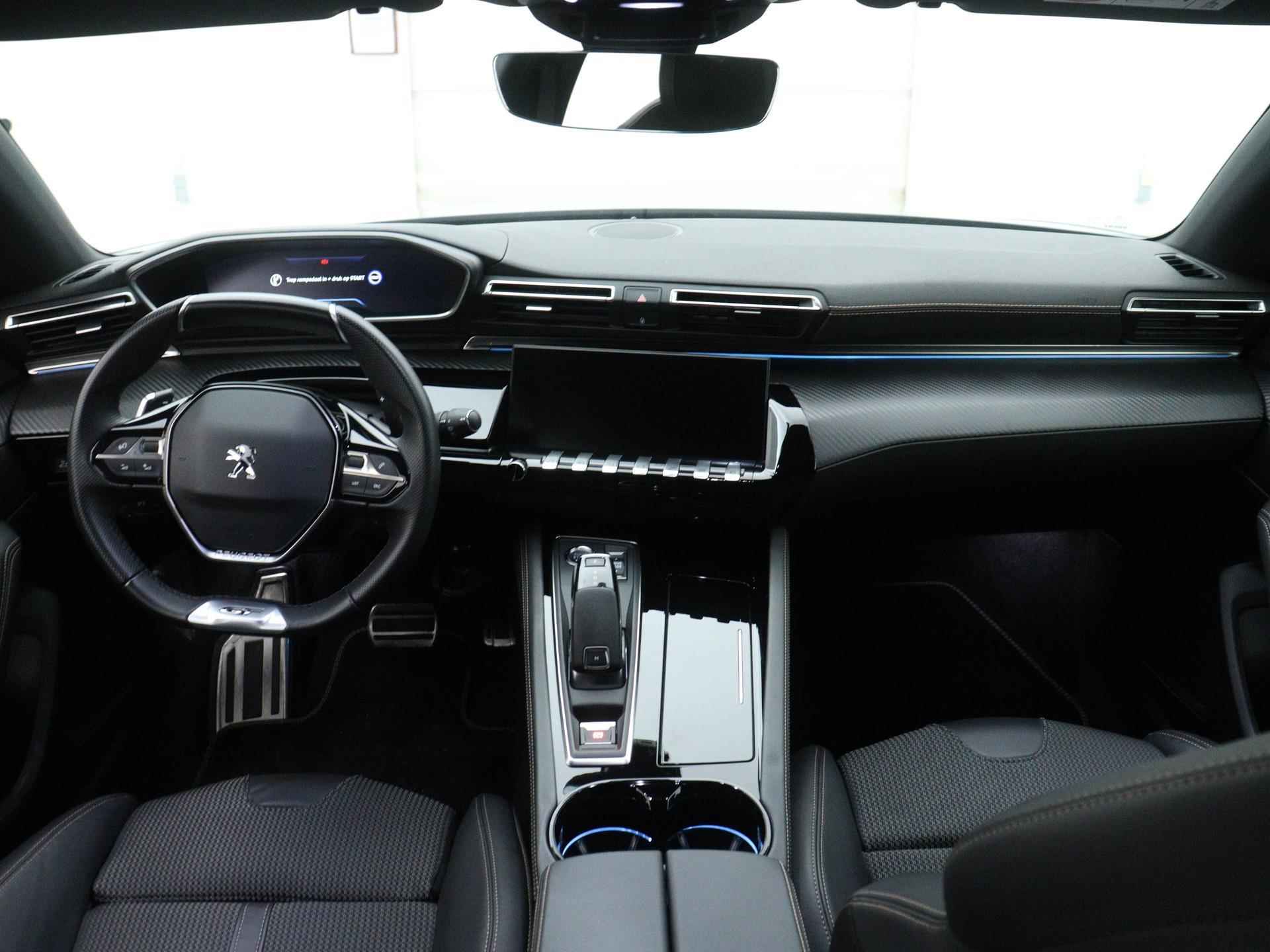 Peugeot 508 SW GT 130pk Automaat | Navigatie | Adaptieve Cruise Control | Dodehoek Detectie | Elektrisch Bedienbare Achterklep | Licht Metalen Velgen 18" - 19/36