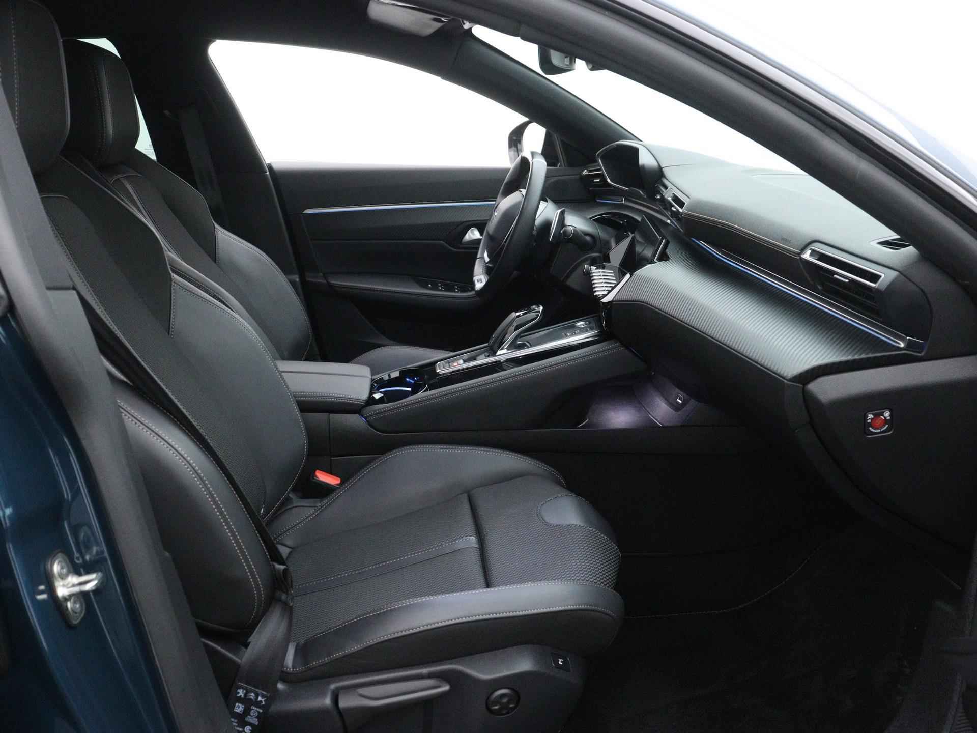 Peugeot 508 SW GT 130pk Automaat | Navigatie | Adaptieve Cruise Control | Dodehoek Detectie | Elektrisch Bedienbare Achterklep | Licht Metalen Velgen 18" - 21/36