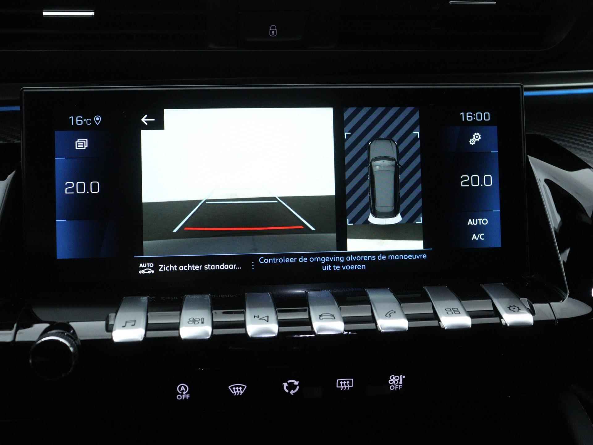 Peugeot 508 SW GT 130pk Automaat | Navigatie | Adaptieve Cruise Control | Dodehoek Detectie | Elektrisch Bedienbare Achterklep | Licht Metalen Velgen 18" - 32/36