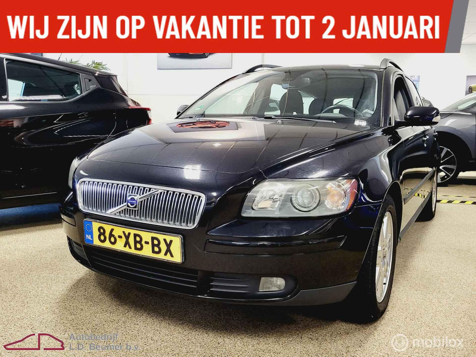 Volvo V50 1.8 Edition I Sport *NL, 170676km, Youngtimer, HANDELS/MEENEEMPRIJS!* - 1/26